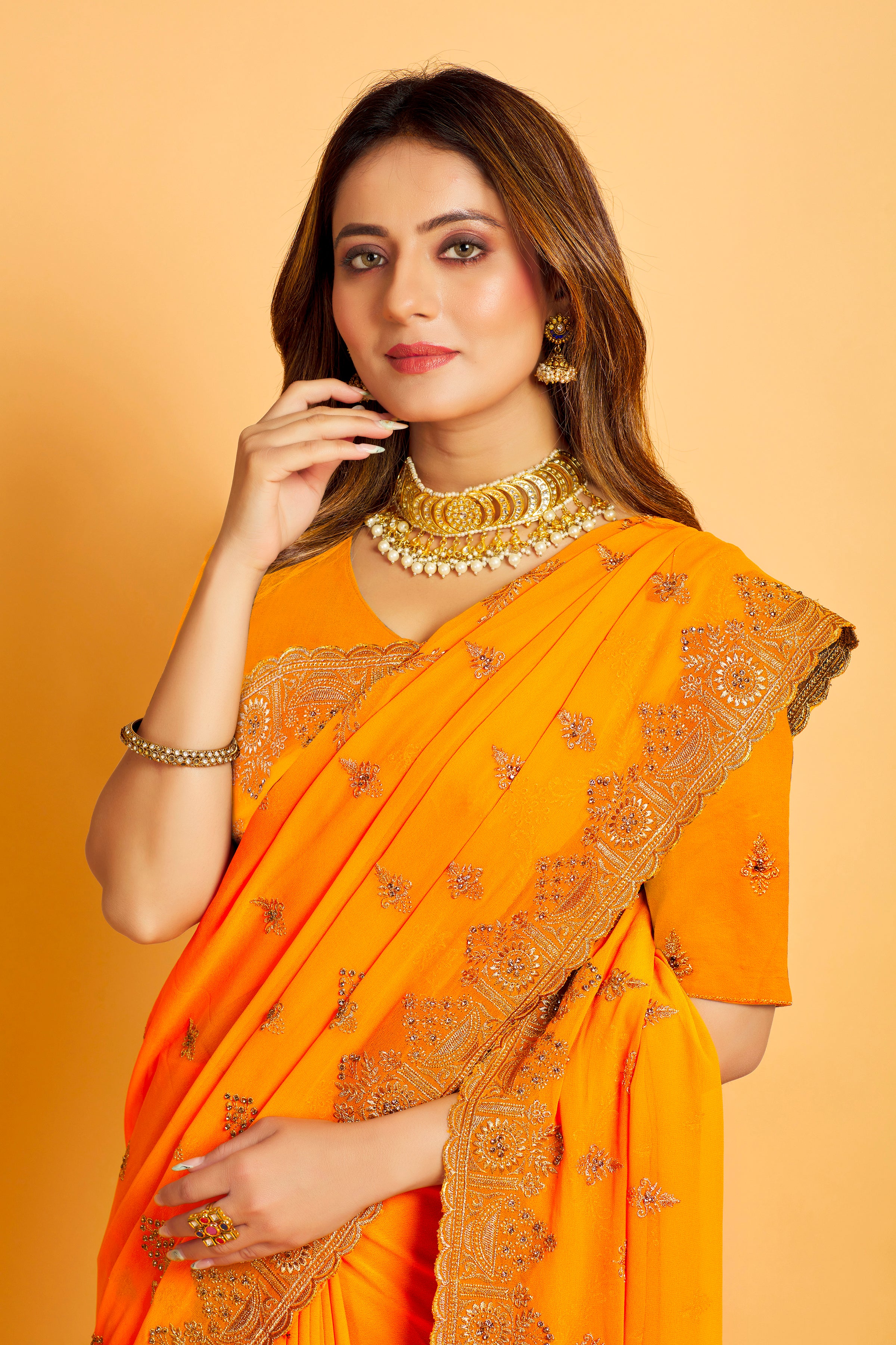 Kanvi Saree - Roop Darshan