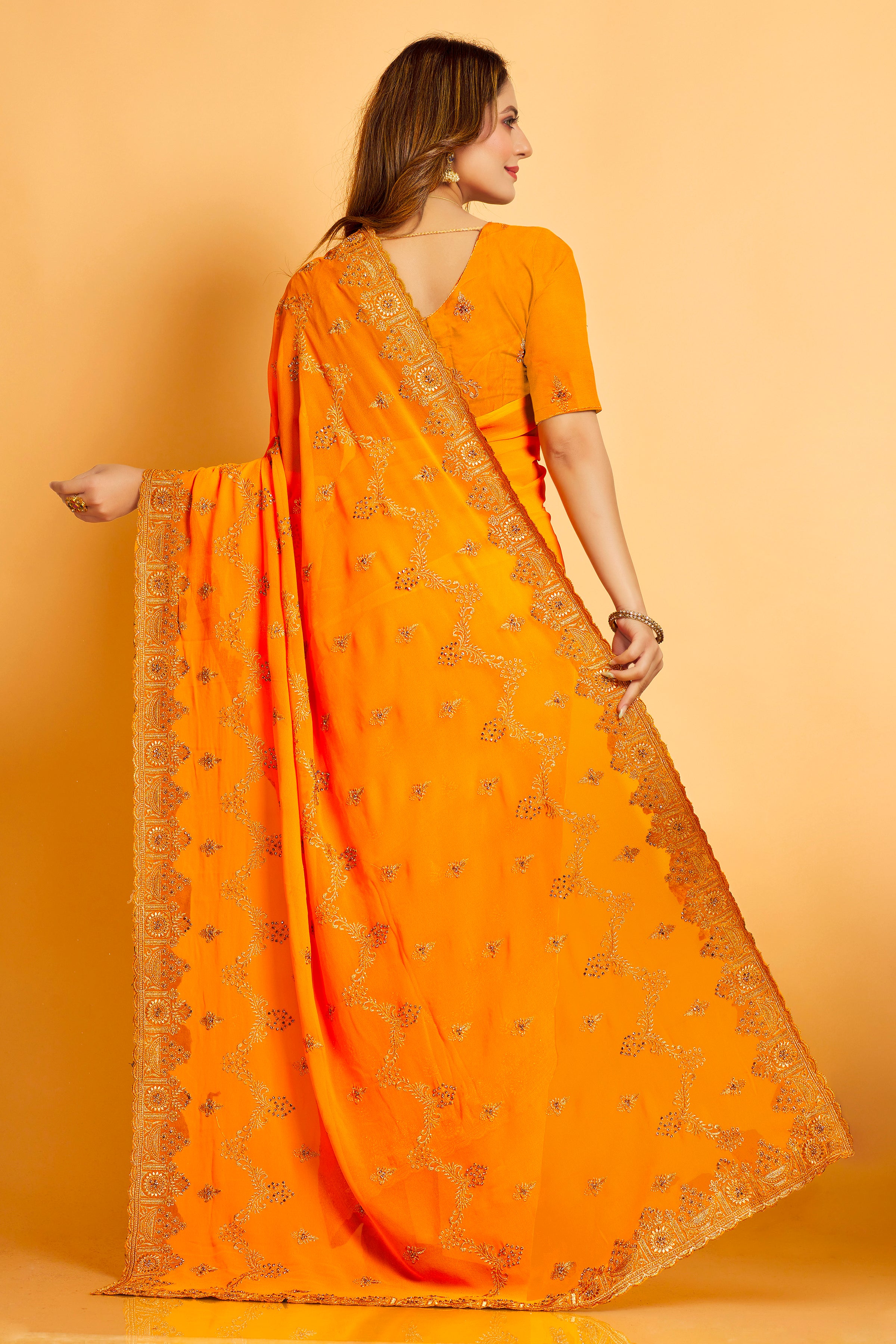 Kanvi Saree - Roop Darshan