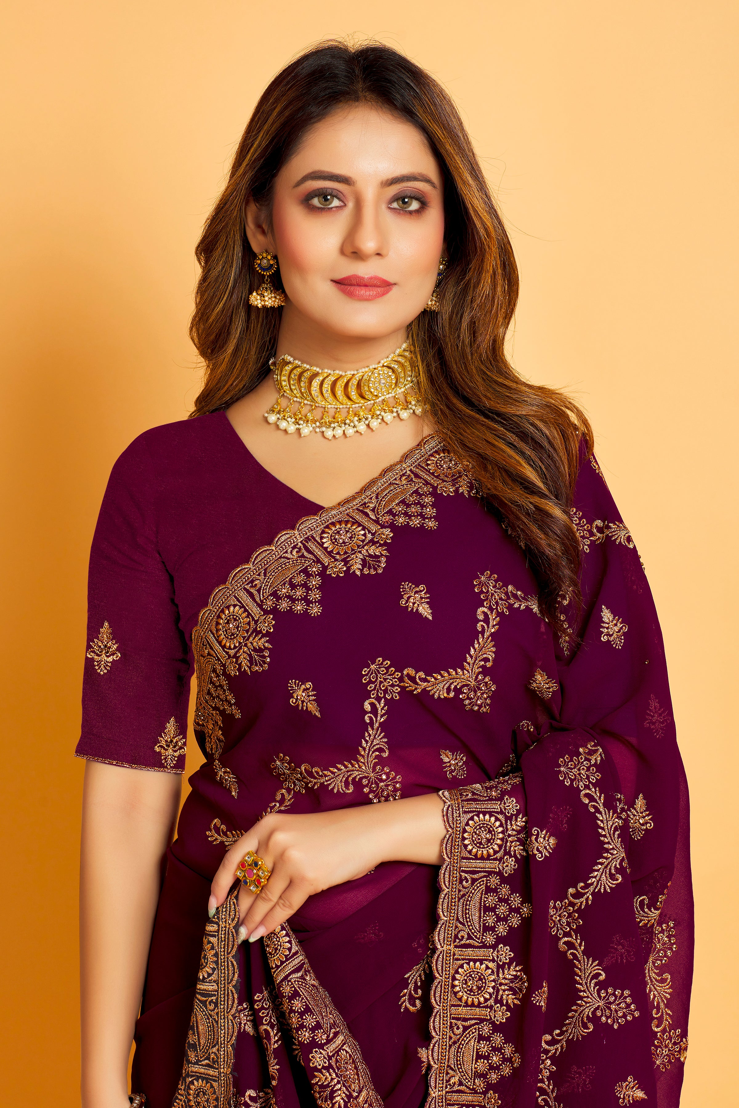 Kanvi Saree - Roop Darshan