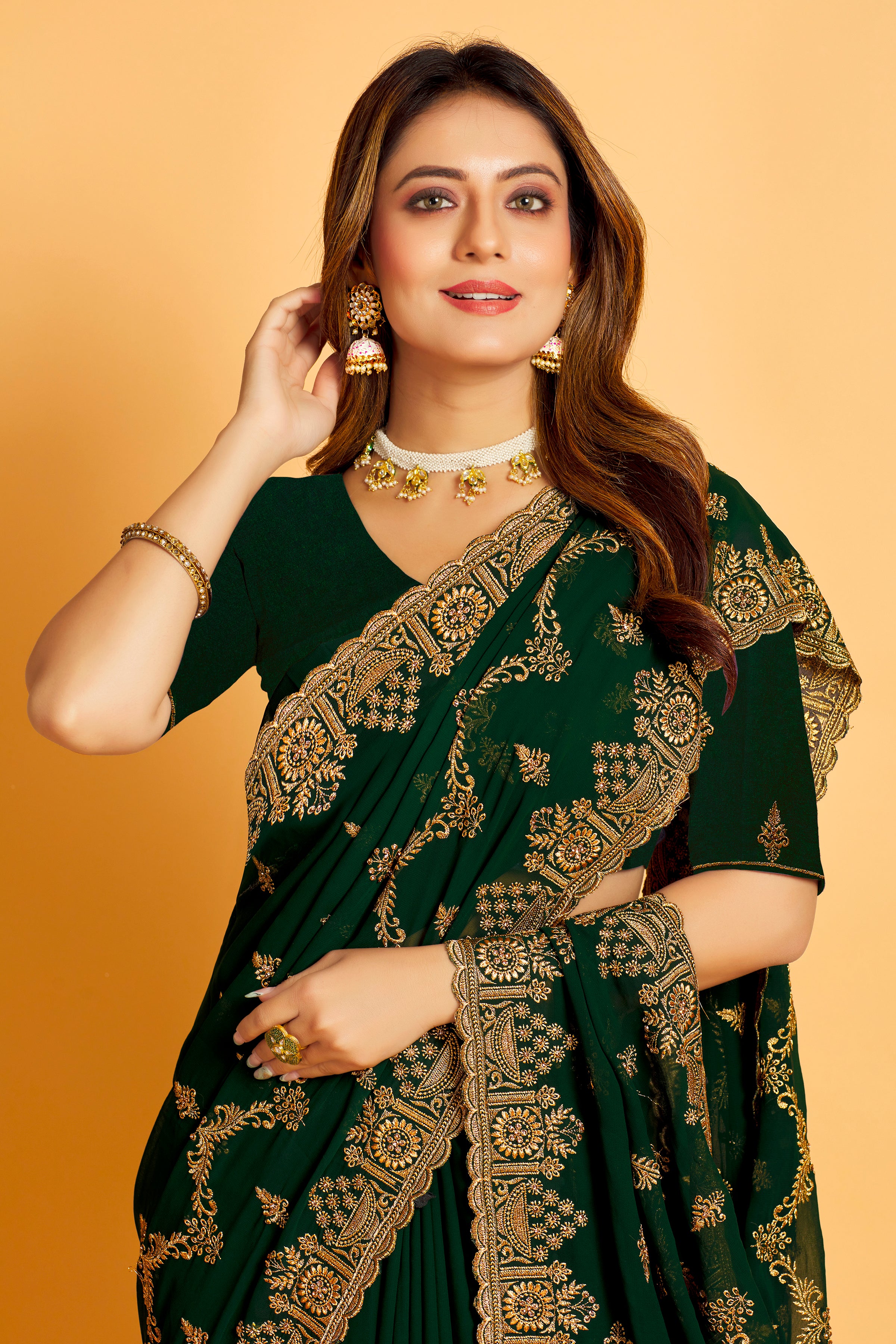 Kanvi Saree - Roop Darshan