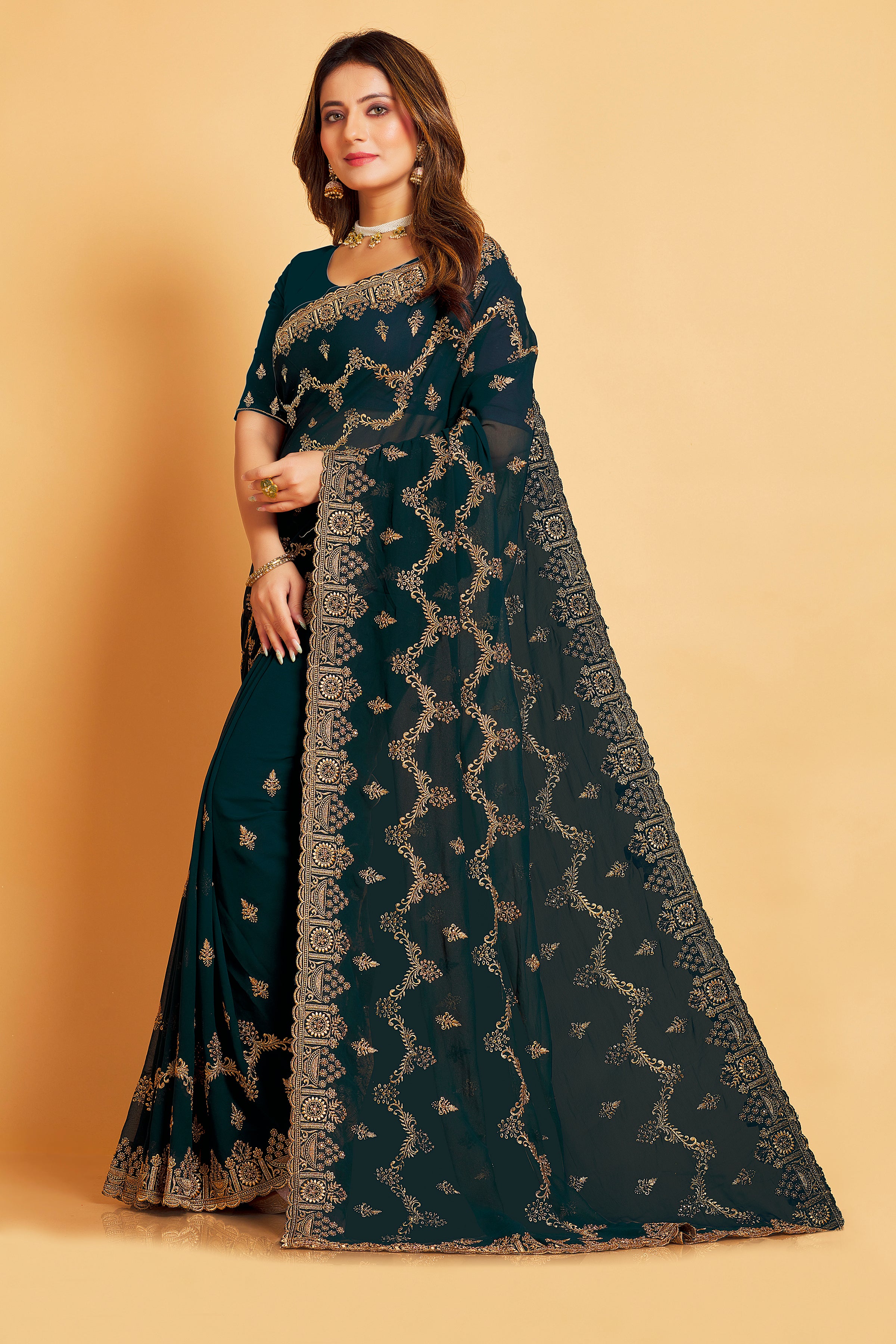 Kanvi Saree - Roop Darshan