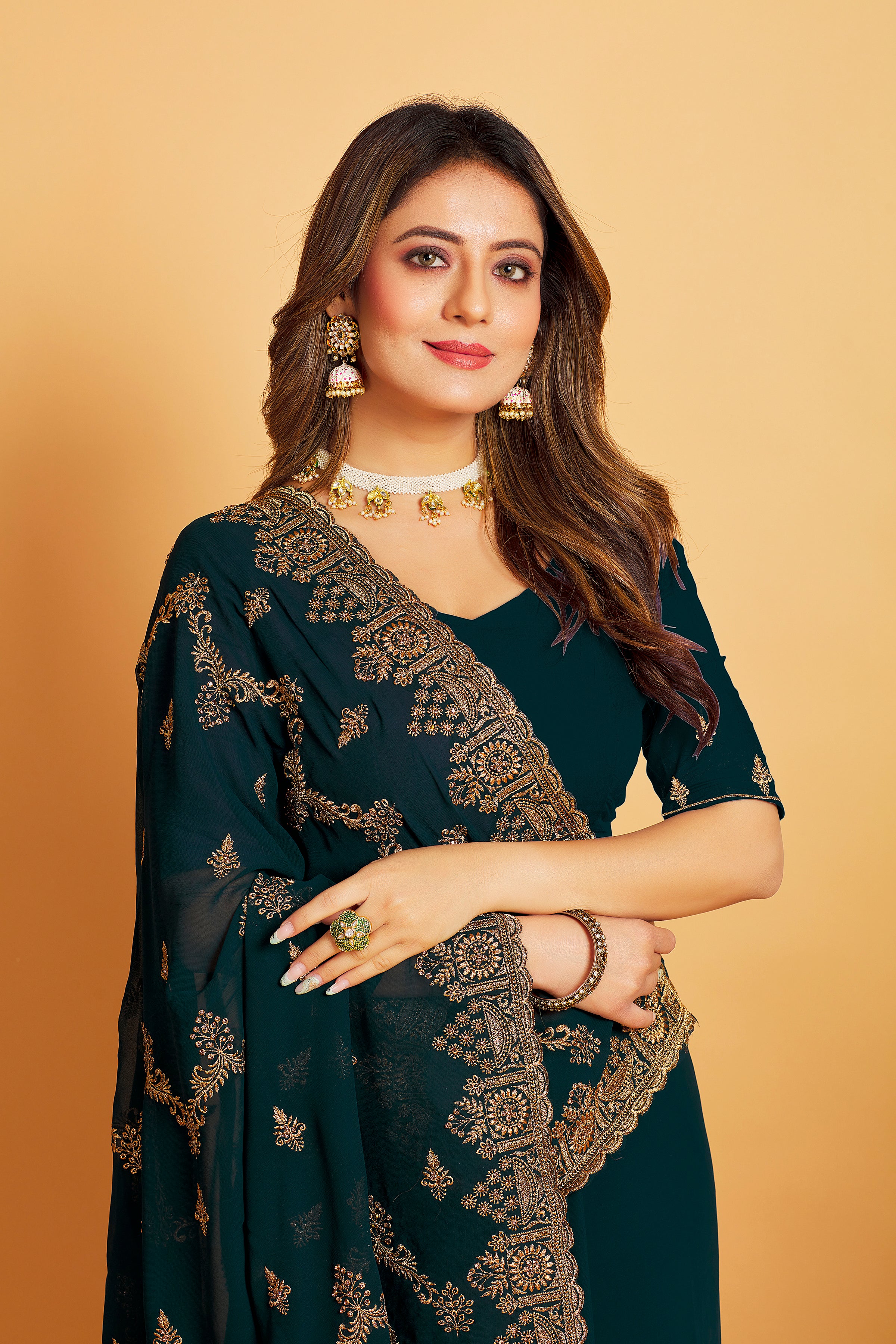 Kanvi Saree - Roop Darshan