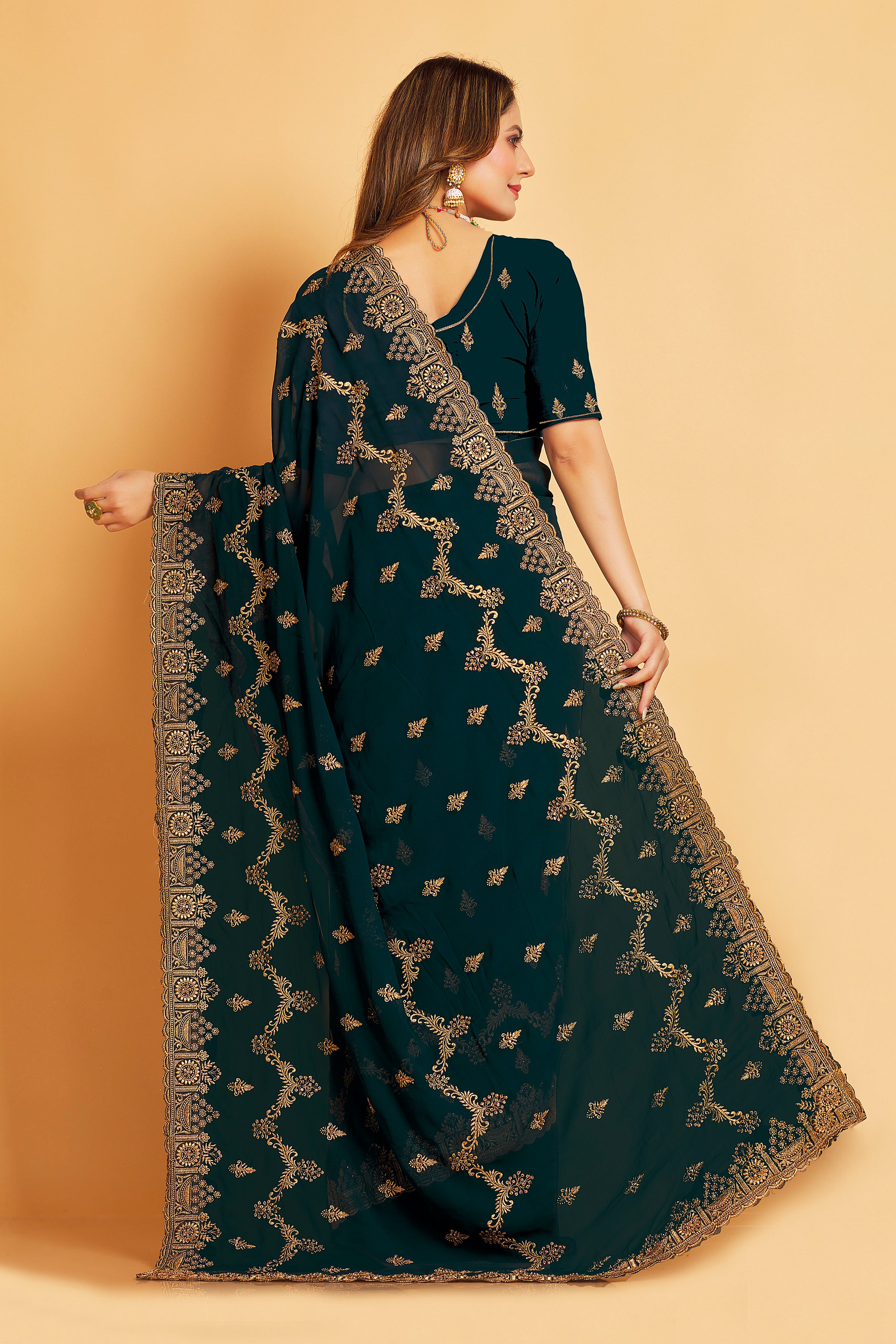 Kanvi Saree - Roop Darshan