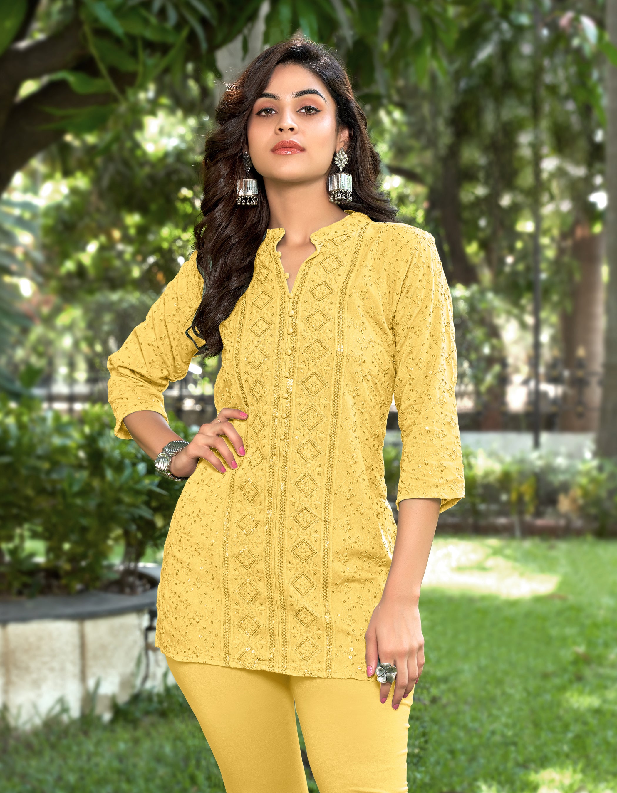 Vamika Short Kurti - Roop Darshan