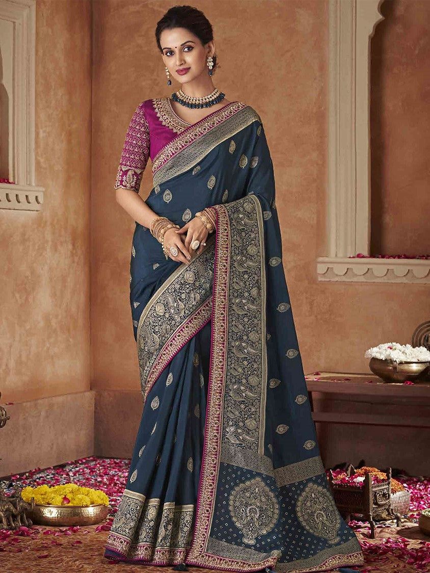 Flora Saree - Roop Darshan