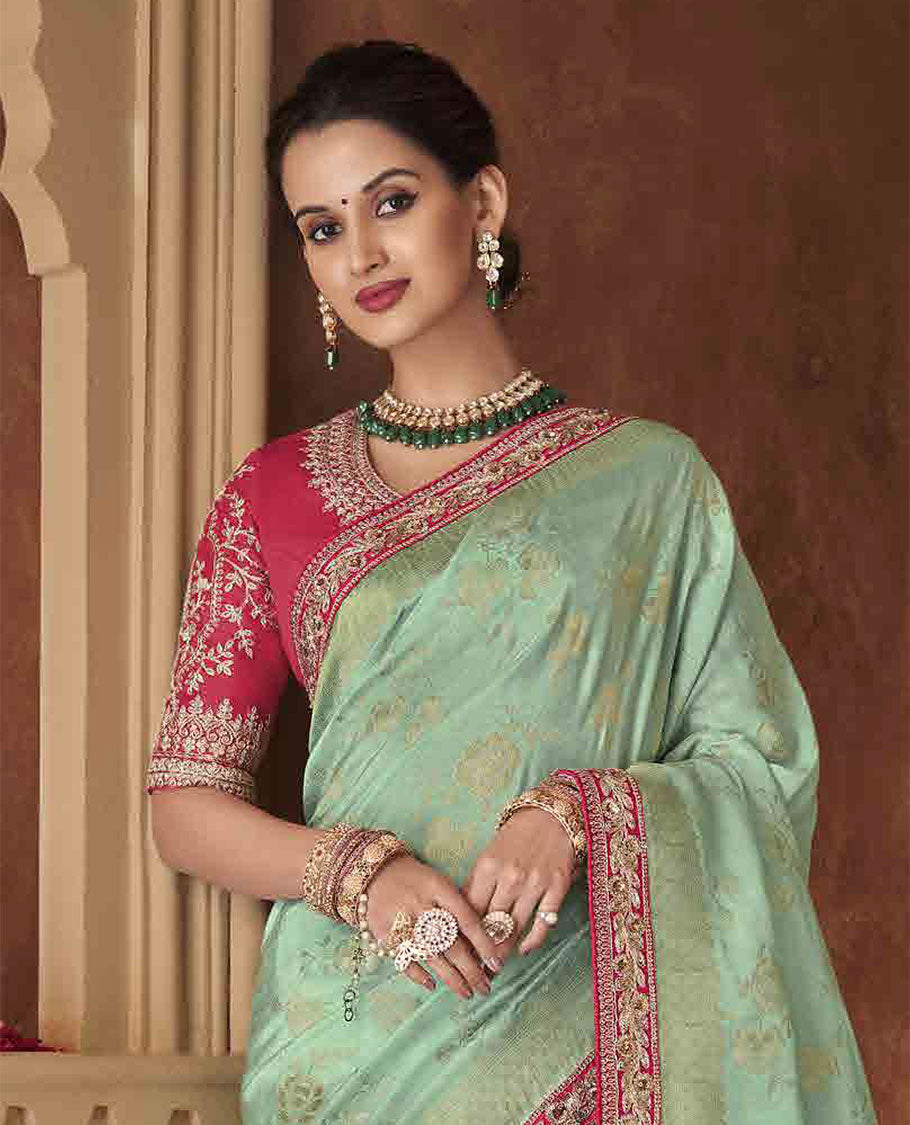 Flora Saree - Roop Darshan