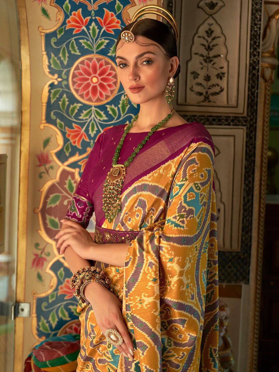 Vrinda Patola Saree - Roop Darshan
