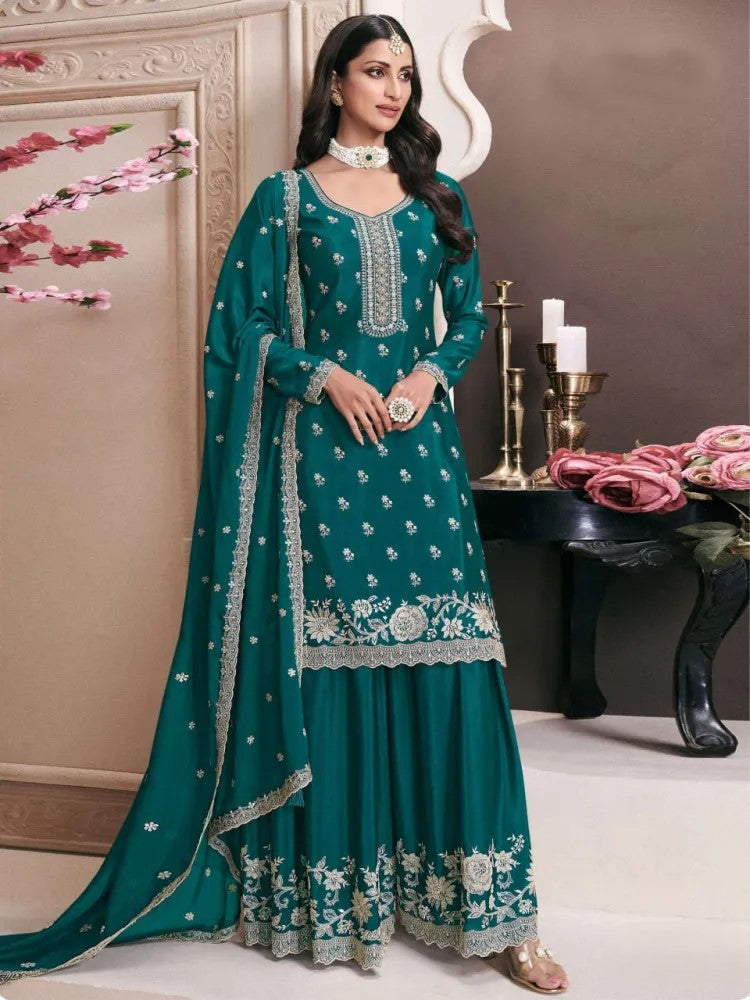 Suhana Palazzo Suit - Roop Darshan