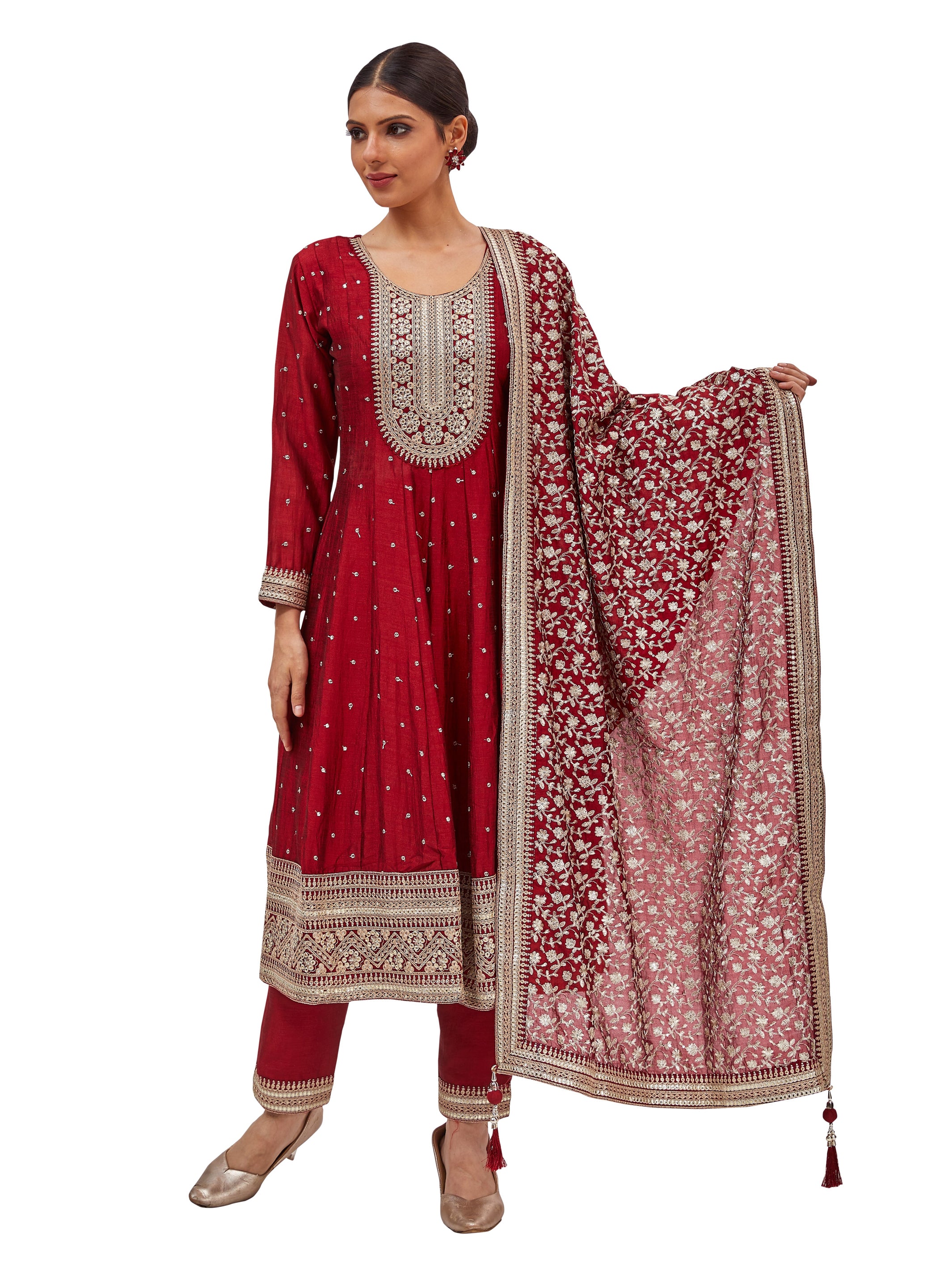 Ruhi Flair Suit - Roop Darshan