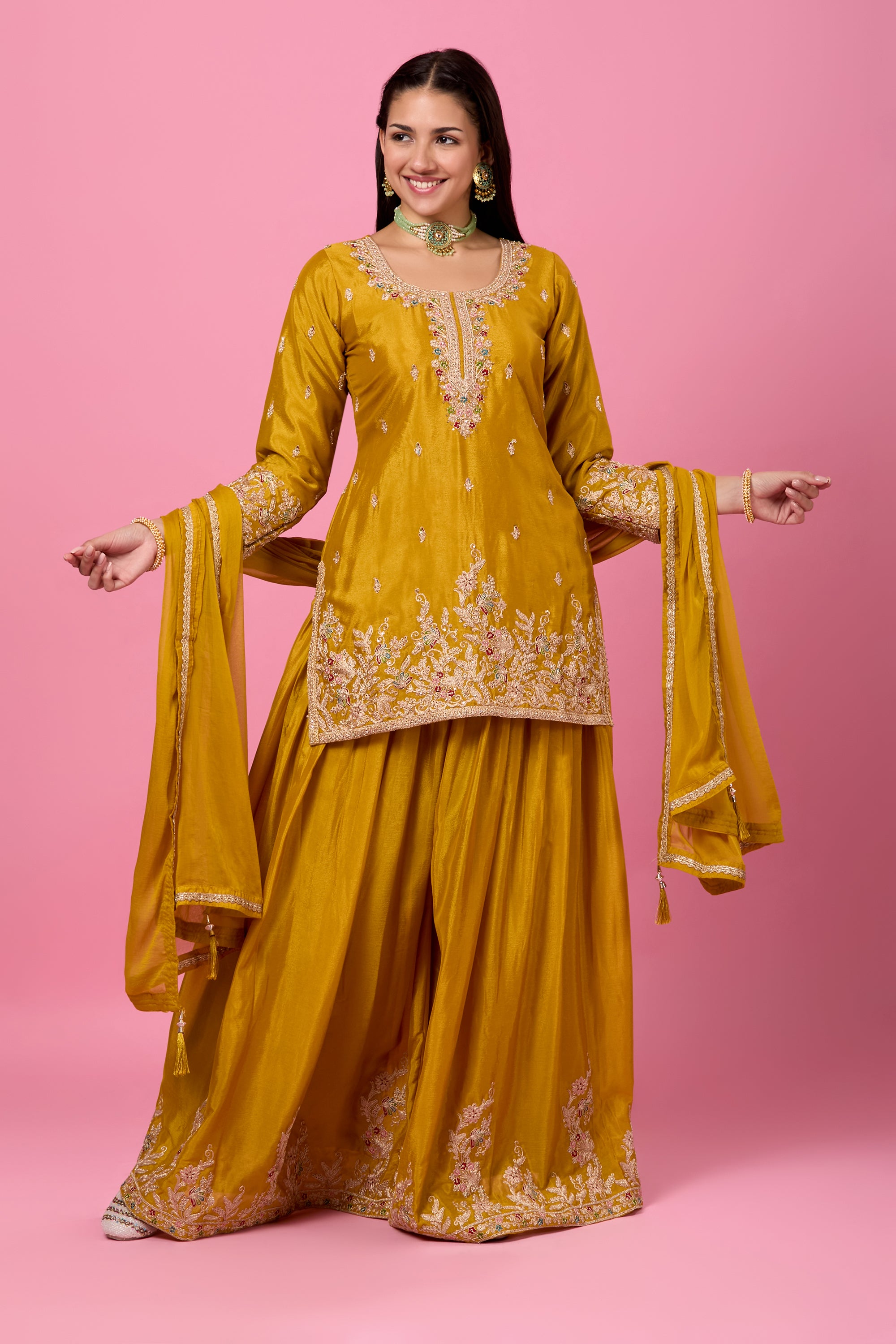 Gauri Palazzo Suit - Roop Darshan