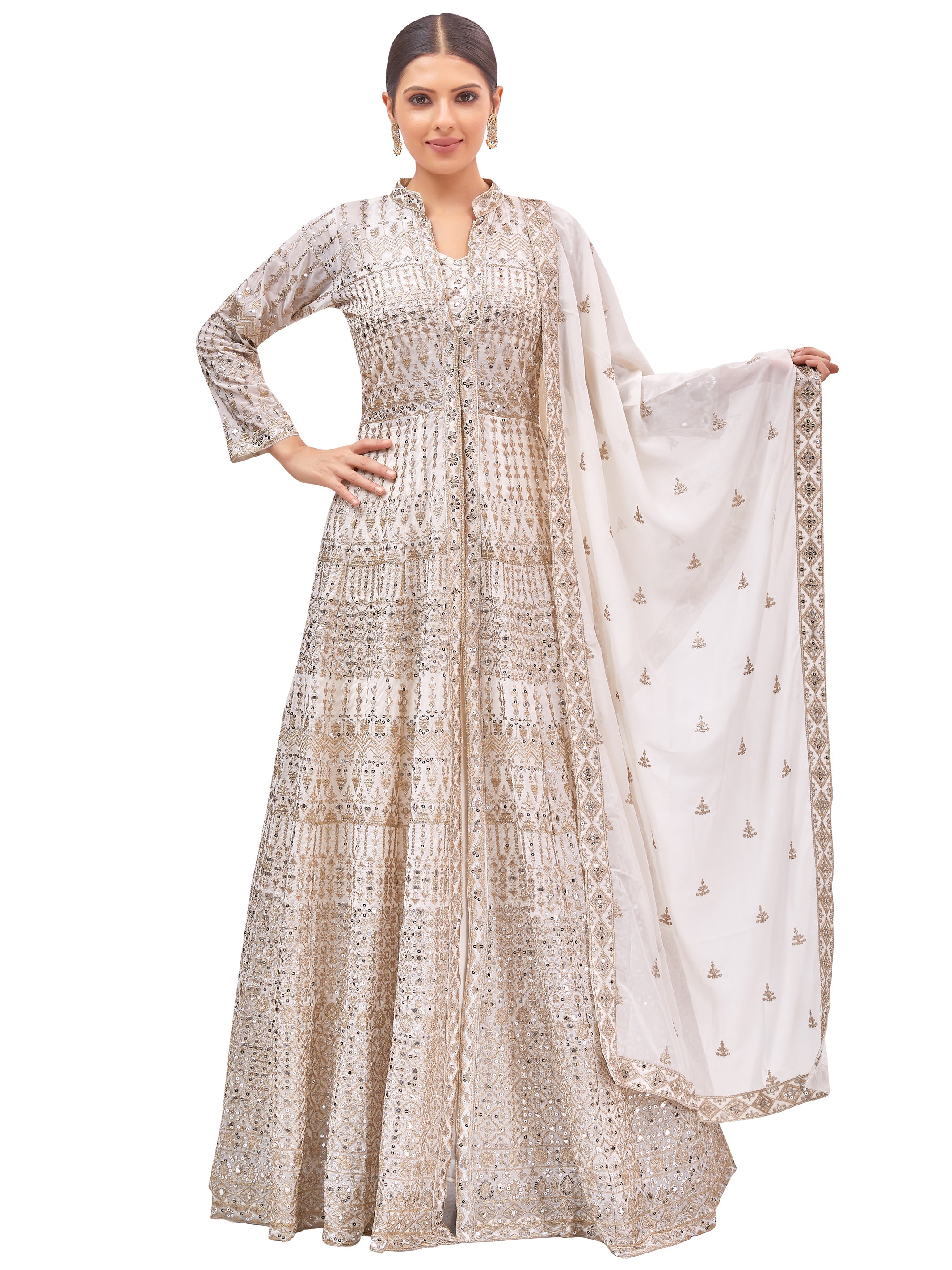 Khanak Long Top Lehenga Choli - Roop Darshan