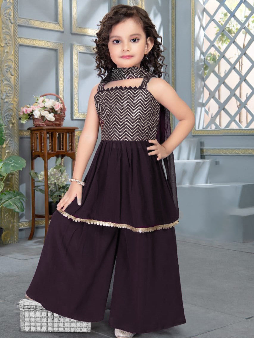 Angel Palazzo Suit - Roop Darshan