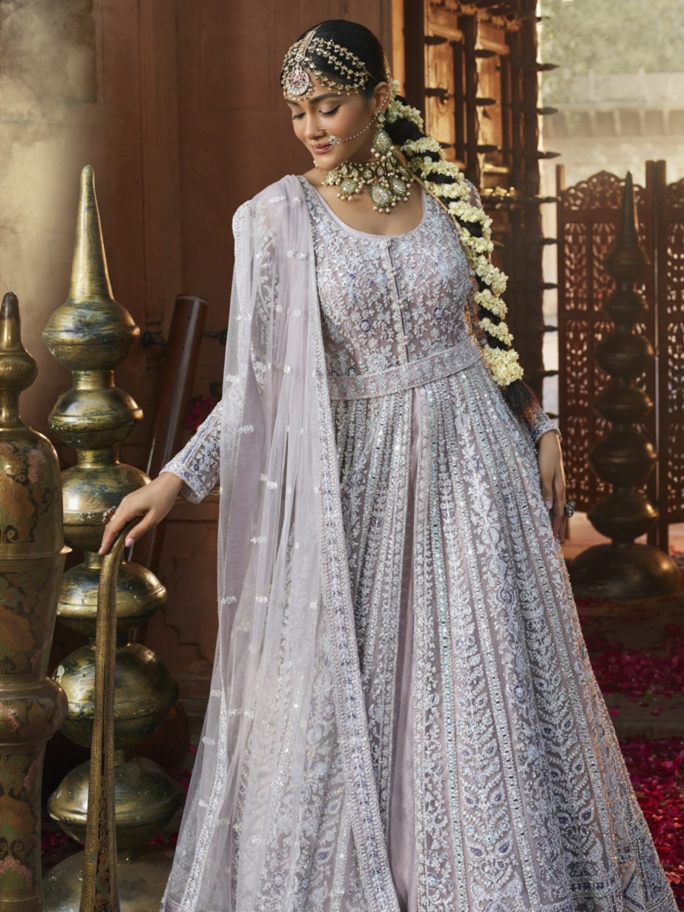 Laila Long Top Lehenga - Roop Darshan