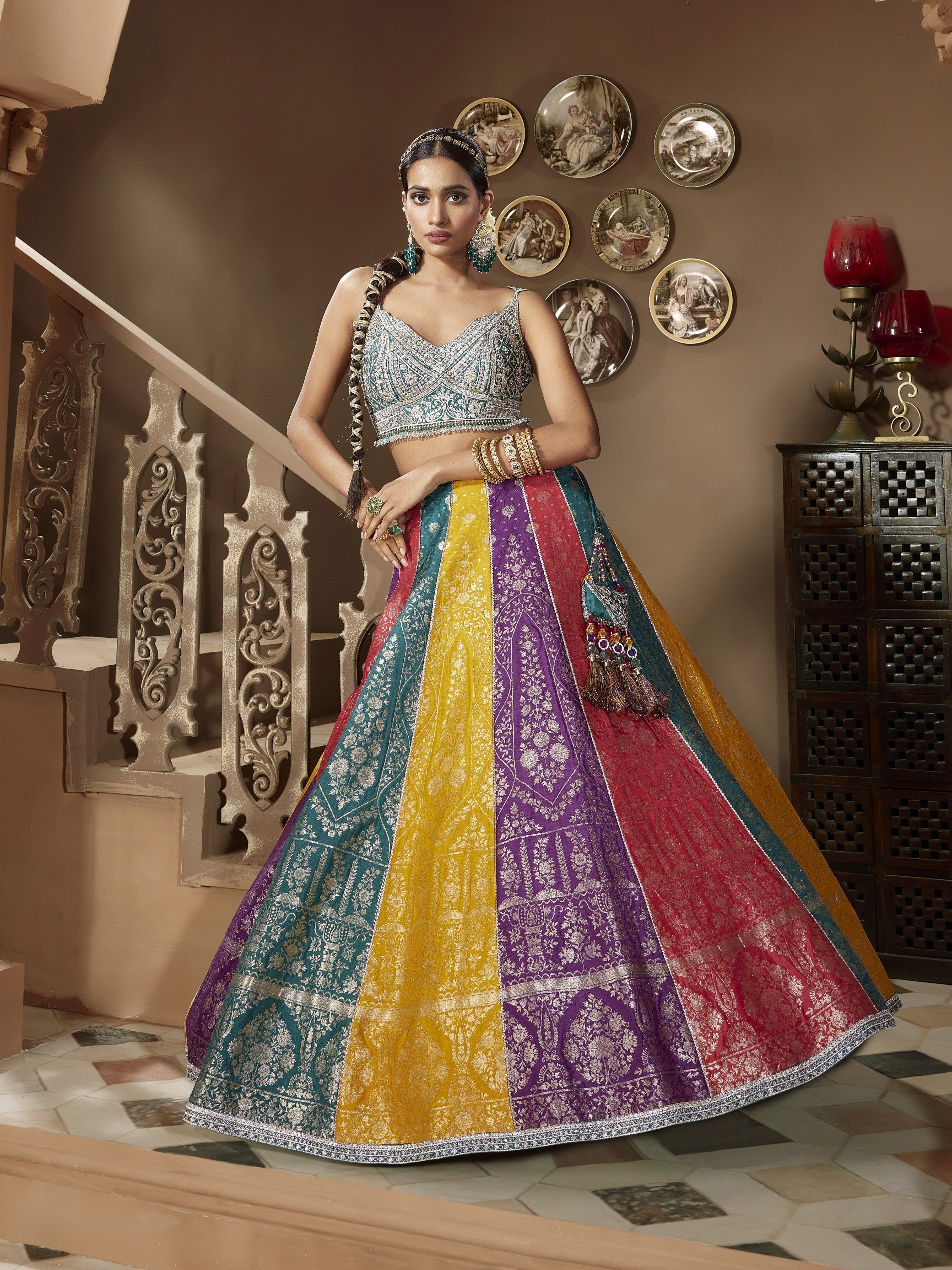 Sheenal Lehenga Choli - Roop Darshan