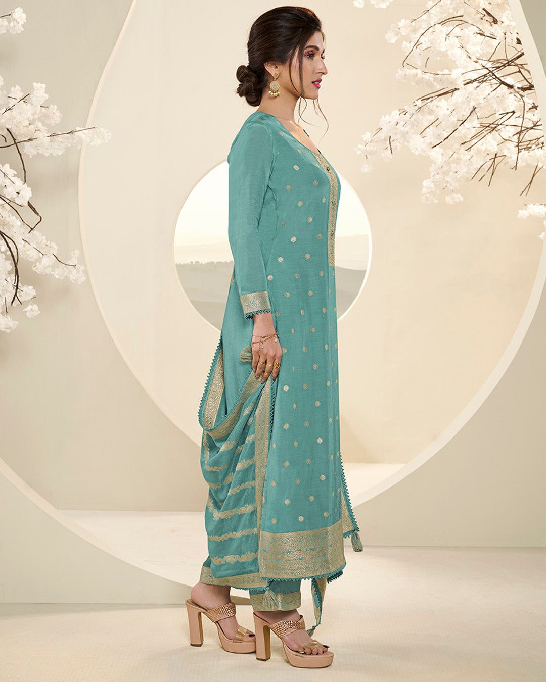 Ella Kamiz & Pant - Roop Darshan