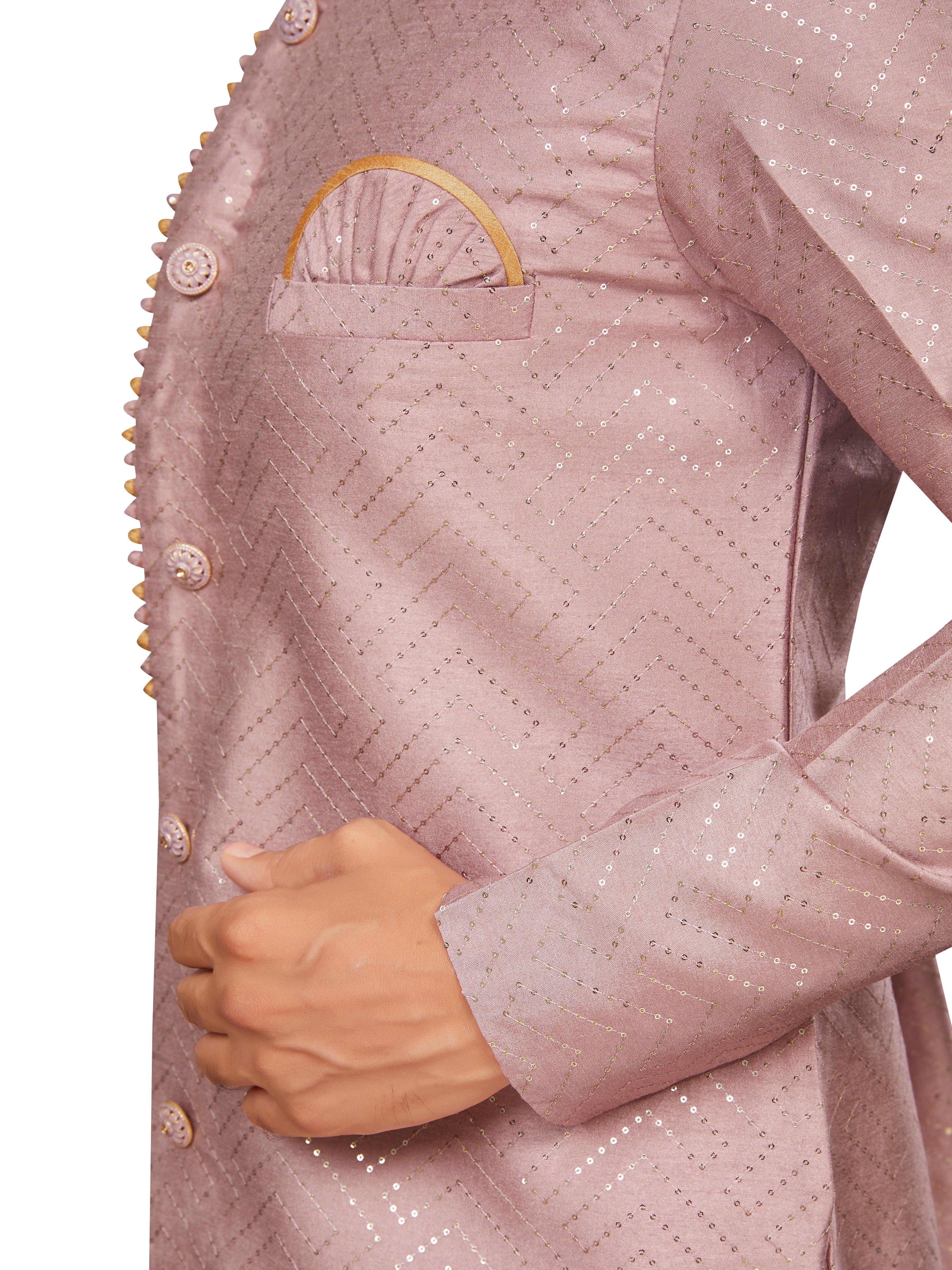 Mens Embroidered Kurta Payjama - Roop Darshan
