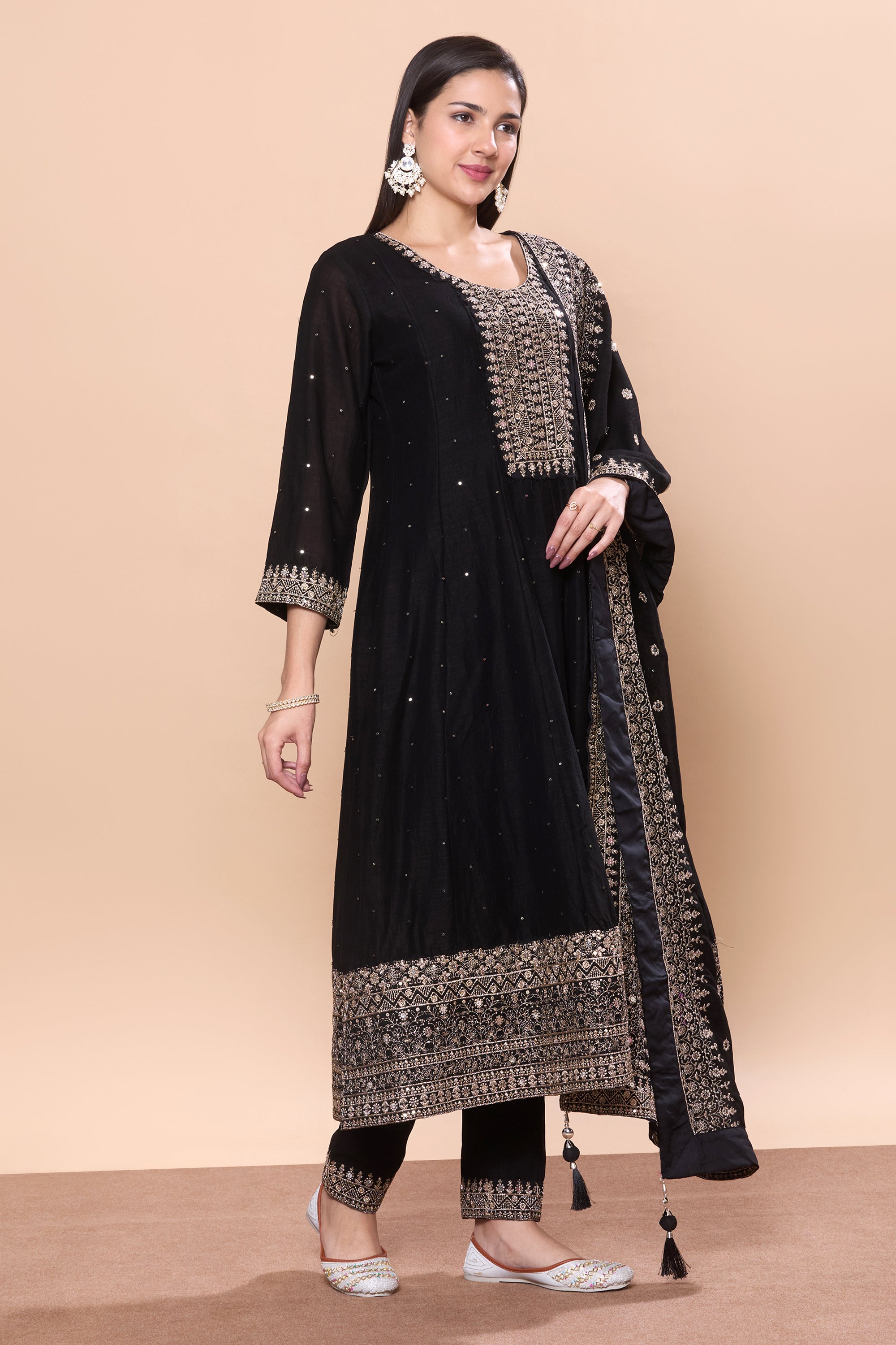 Mahira Flair Kamiz & Pant - Roop Darshan