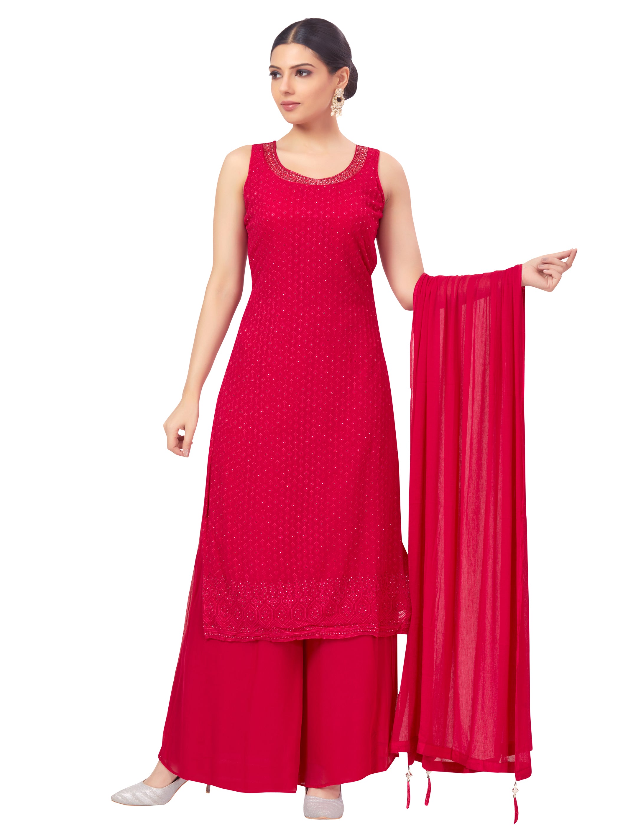 Anita Palazzo Suit - Roop Darshan