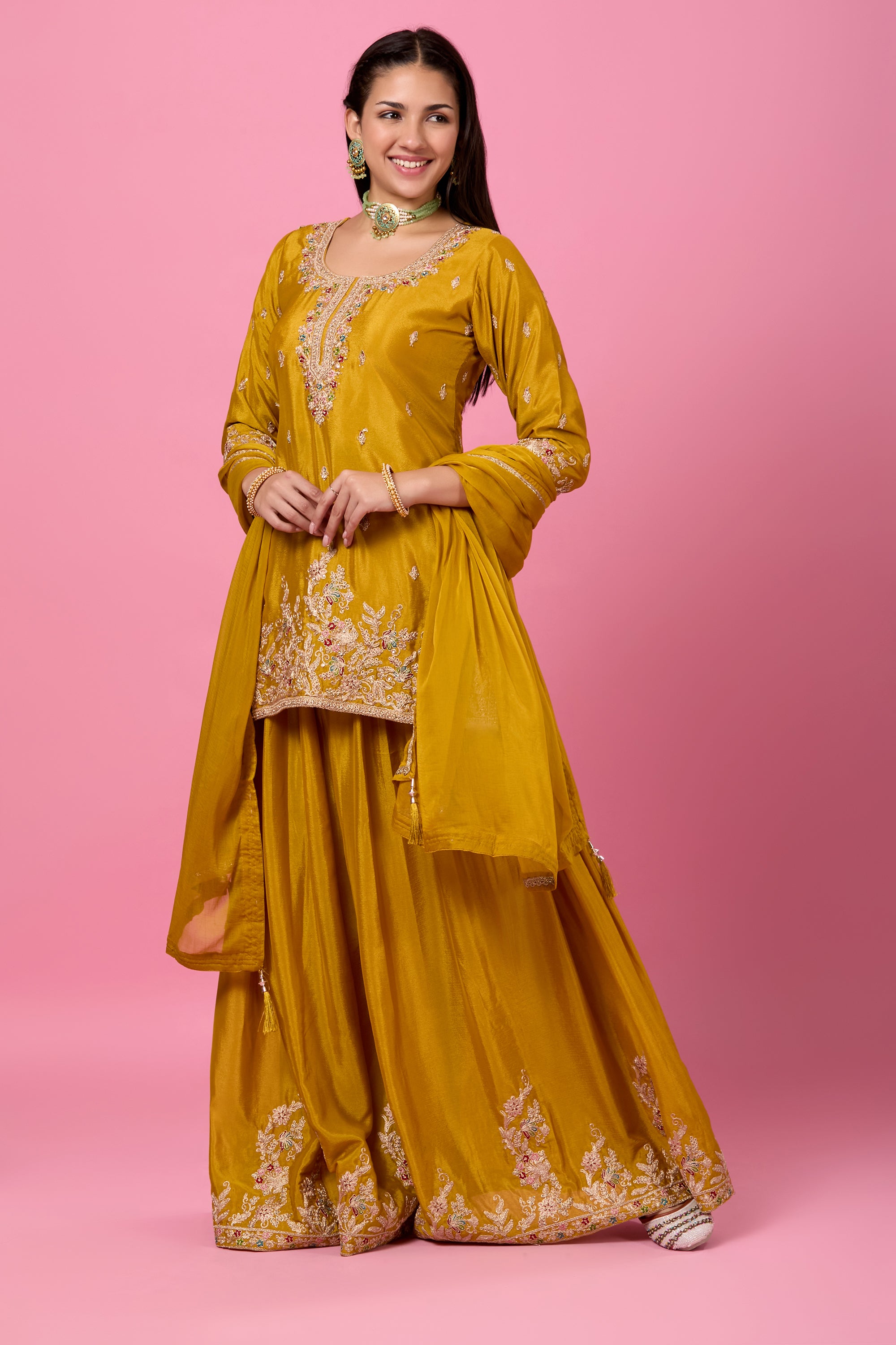 Gauri Palazzo Suit - Roop Darshan