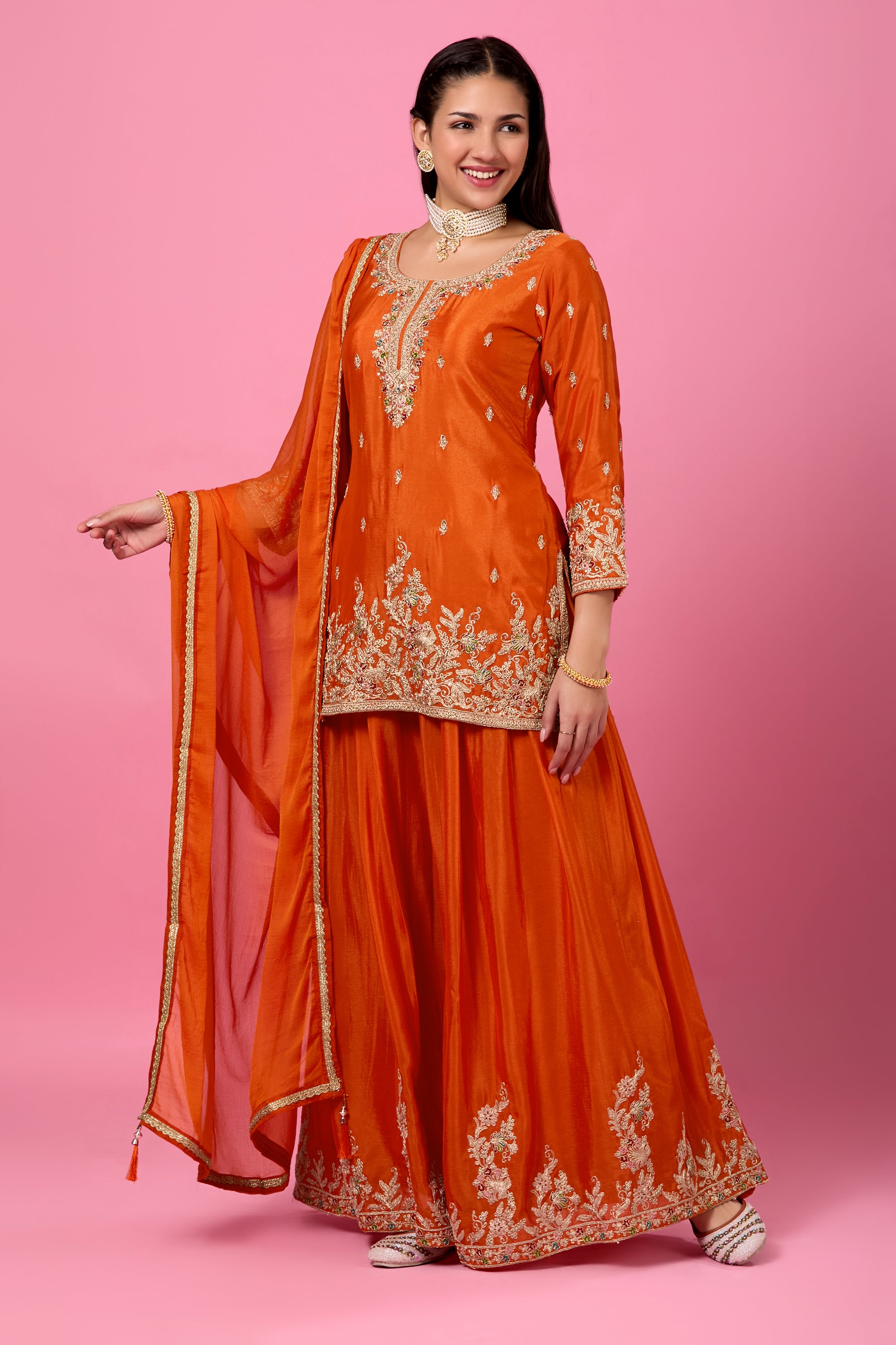 Gauri Palazzo Suit - Roop Darshan