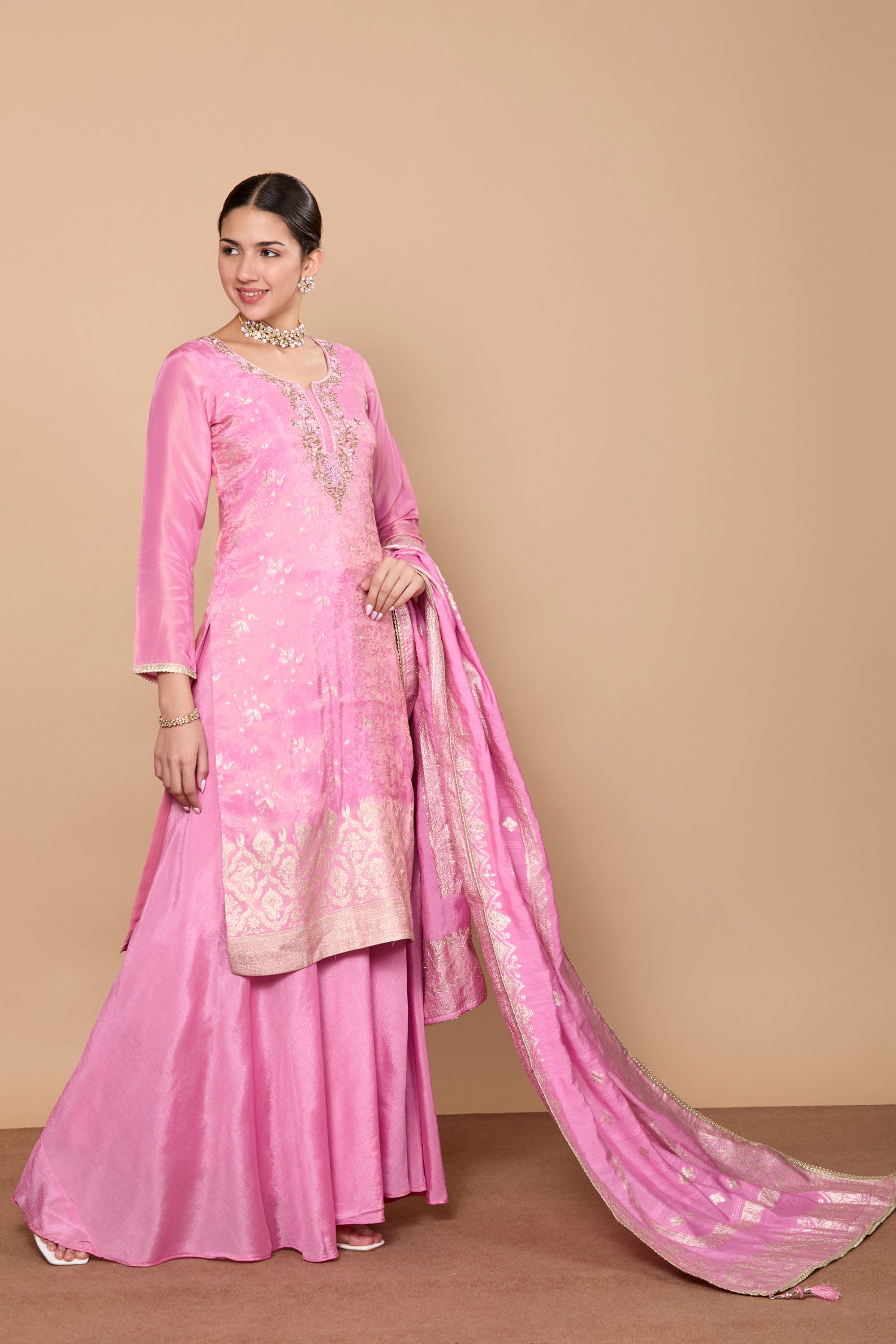 Reva Palazzo Suit - Roop Darshan