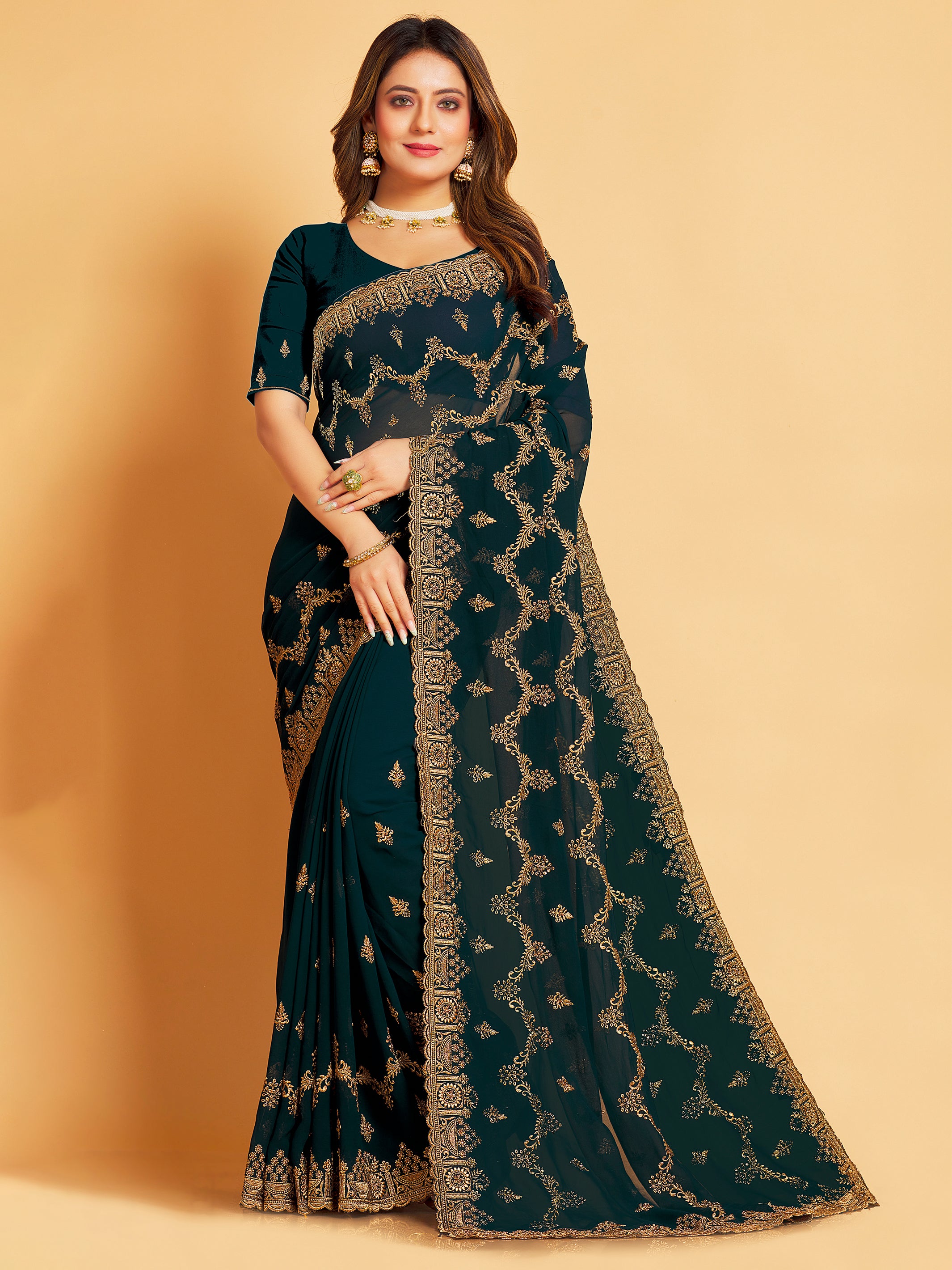 Kanvi Saree - Roop Darshan