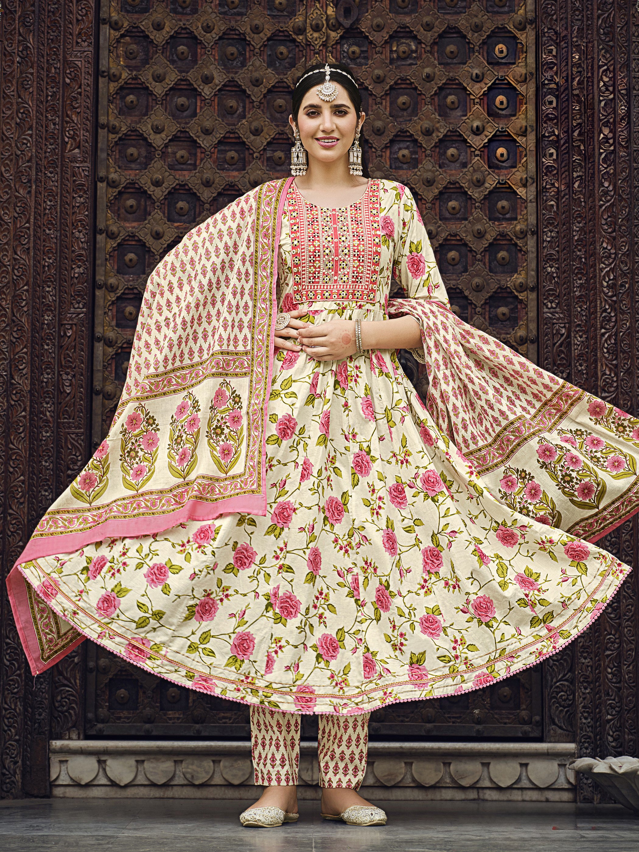 Rubina Flair Suit - Roop Darshan
