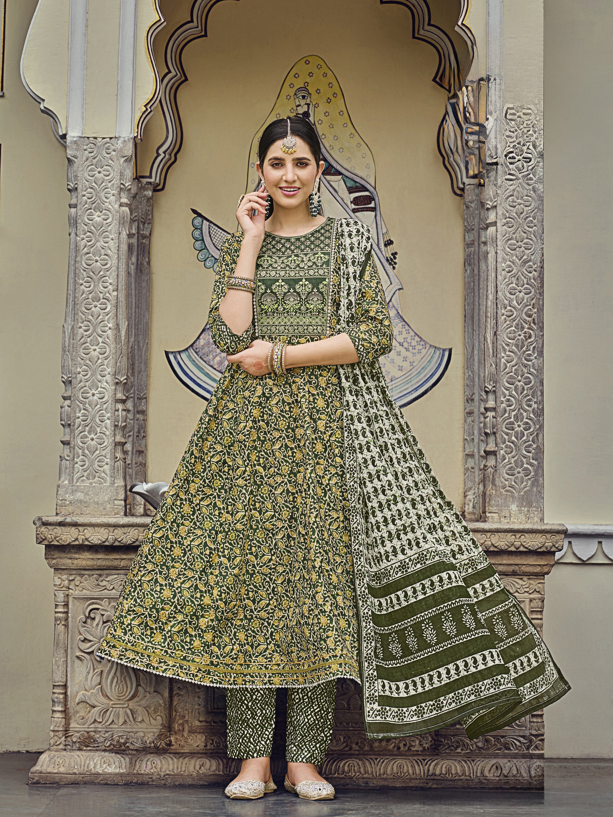 Rubina Flair Suit - Roop Darshan