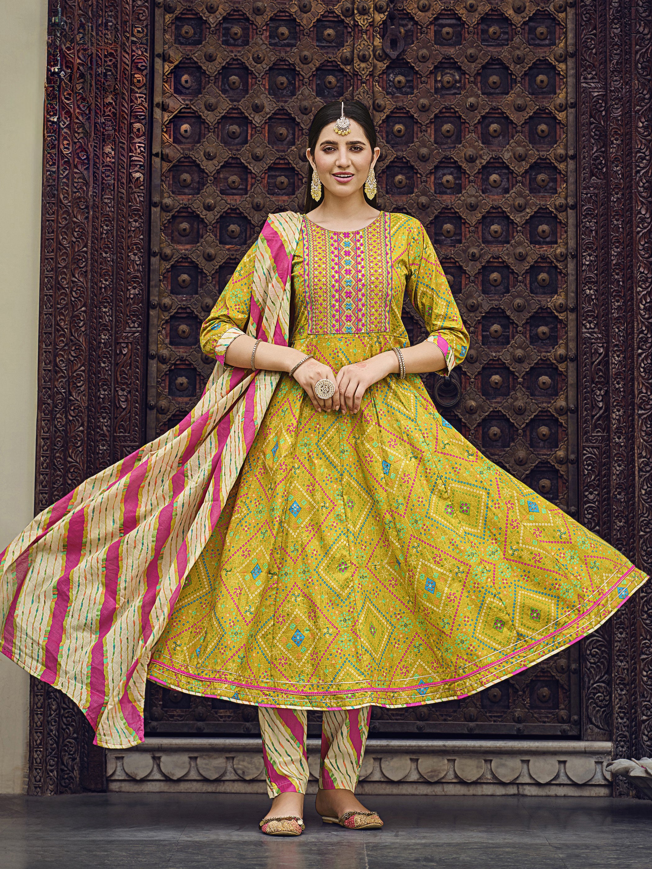 Rubina Flair Suit - Roop Darshan