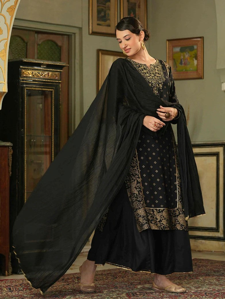 Krina Palazzo Suit - Roop Darshan