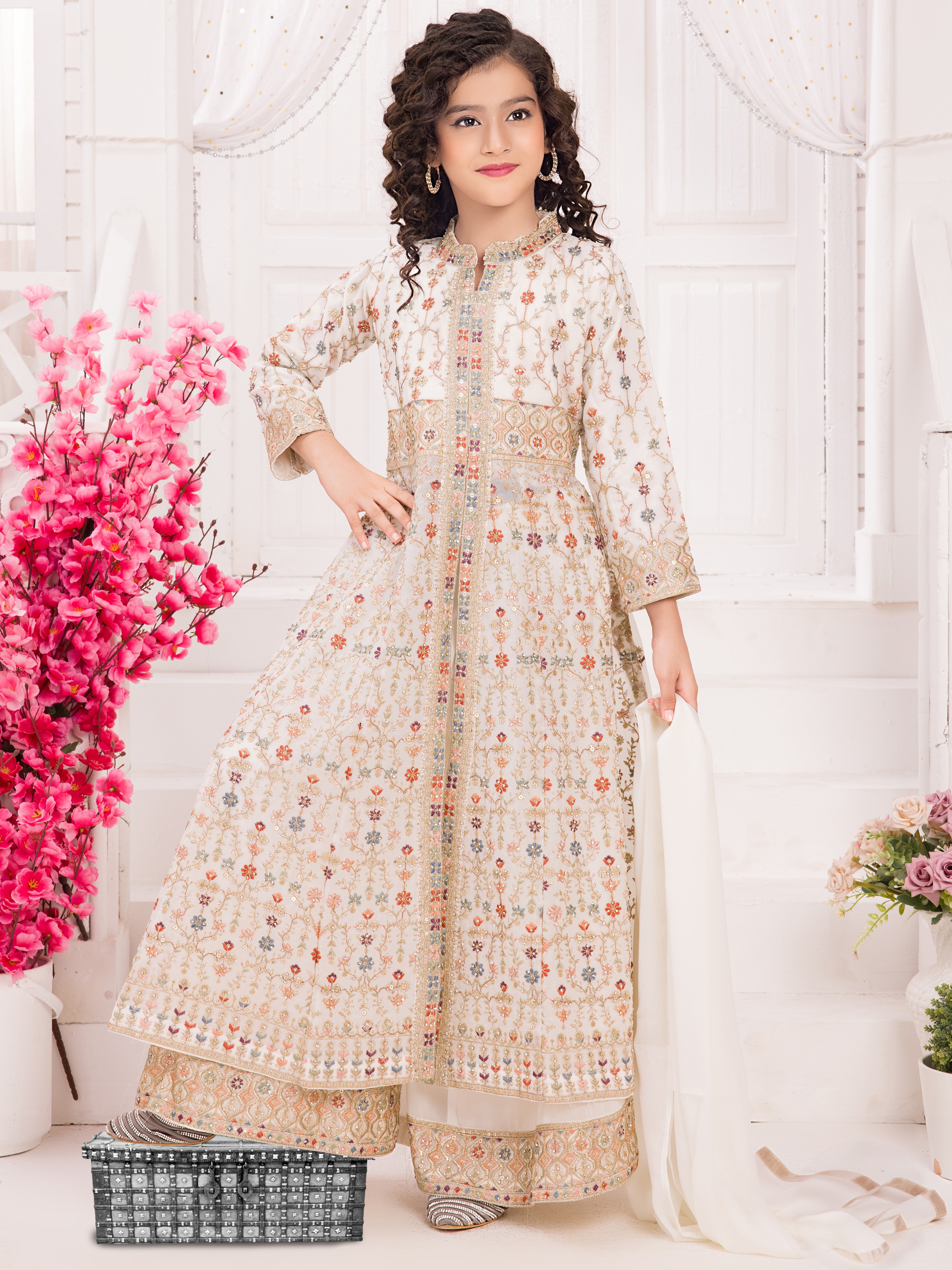 Vaishali Palazzo Suit - Roop Darshan