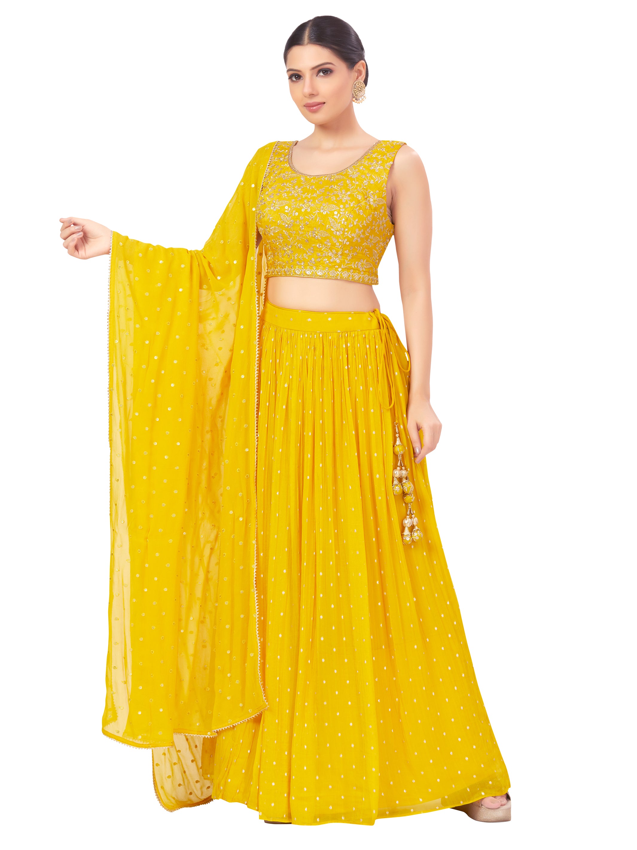 ANKITHA SILK TIKI EMBWK CLD S/L(S) 34X44 - Roop Darshan