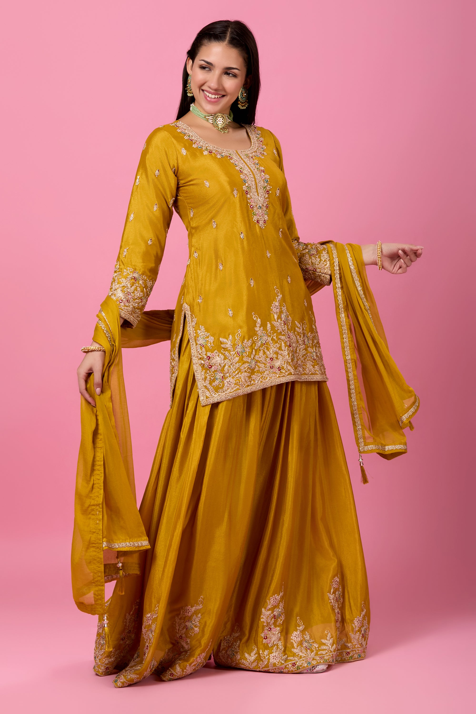 Gauri Palazzo Suit - Roop Darshan