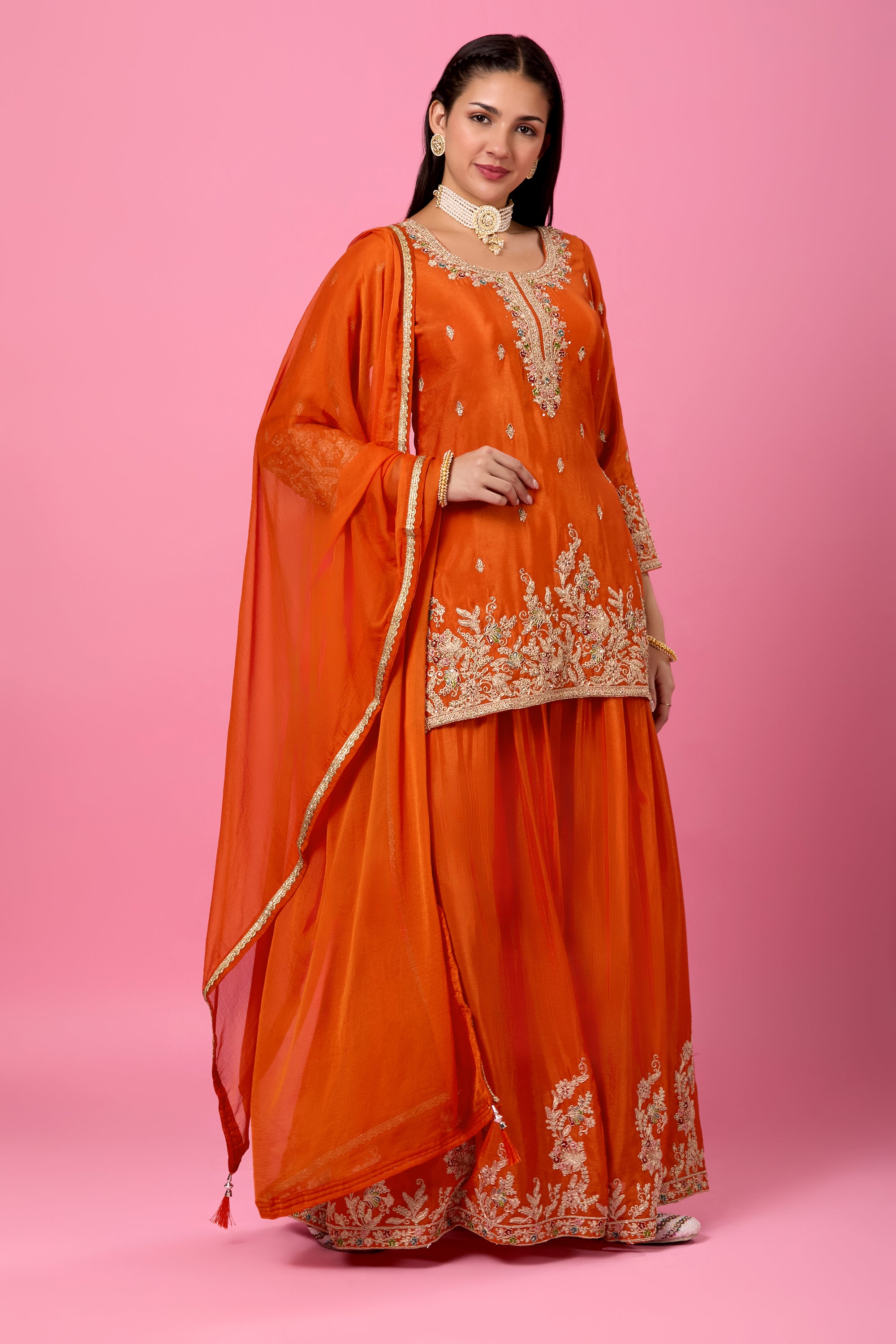 Gauri Palazzo Suit - Roop Darshan