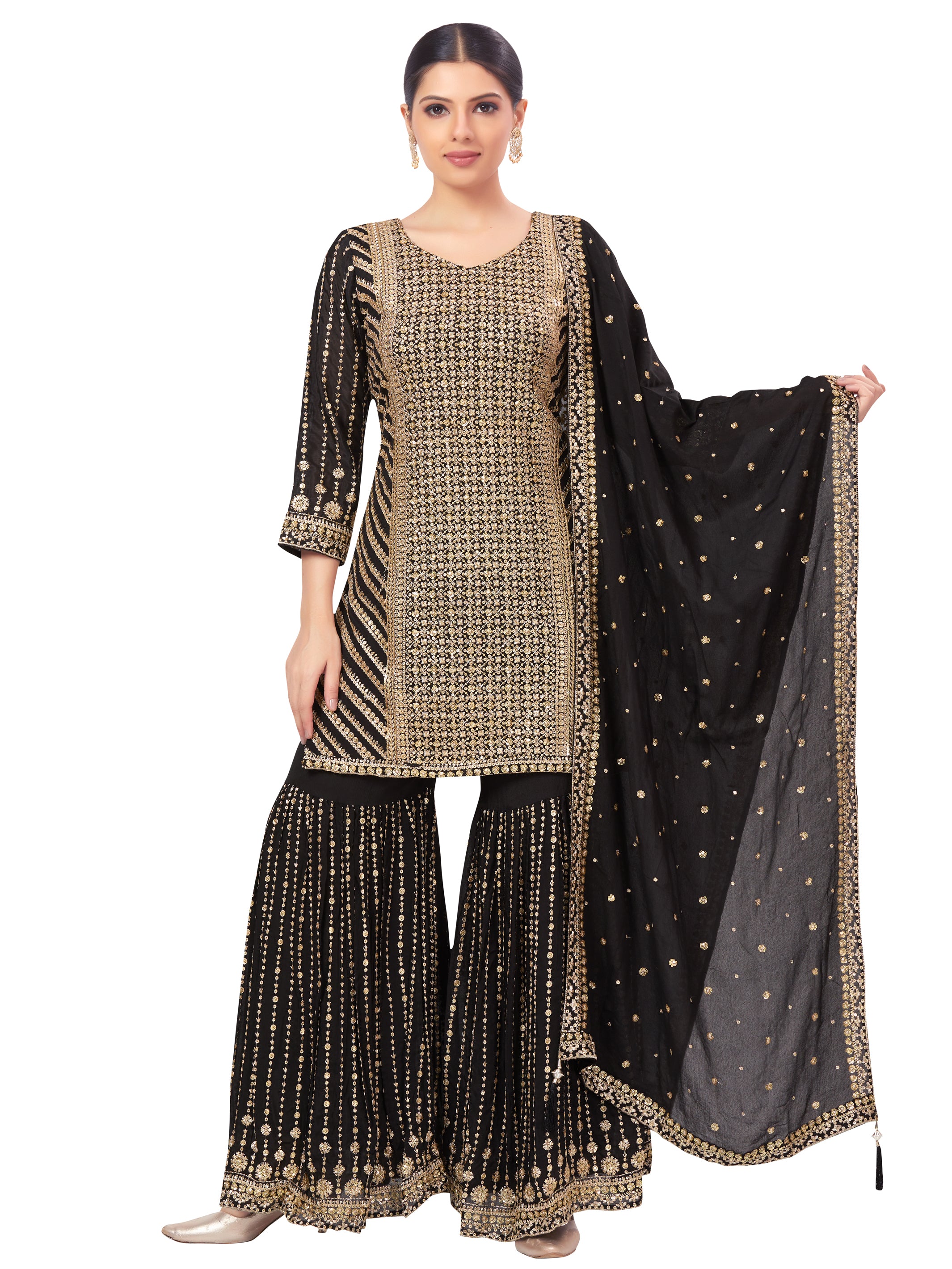 Anokhi Sharara Suit - Roop Darshan