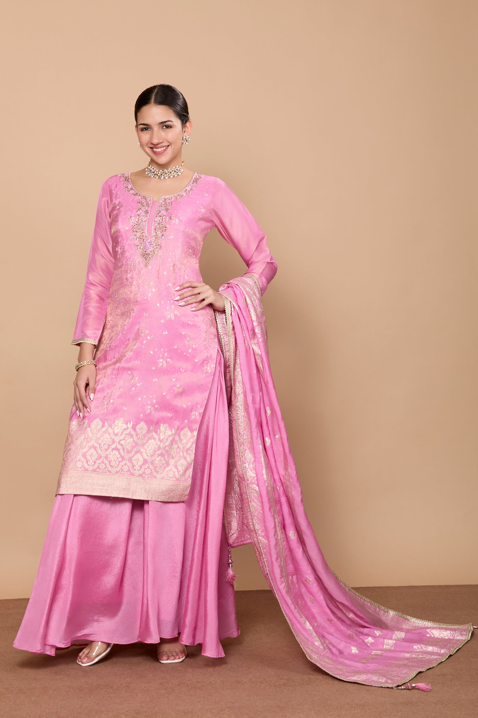 Reva Palazzo Suit - Roop Darshan