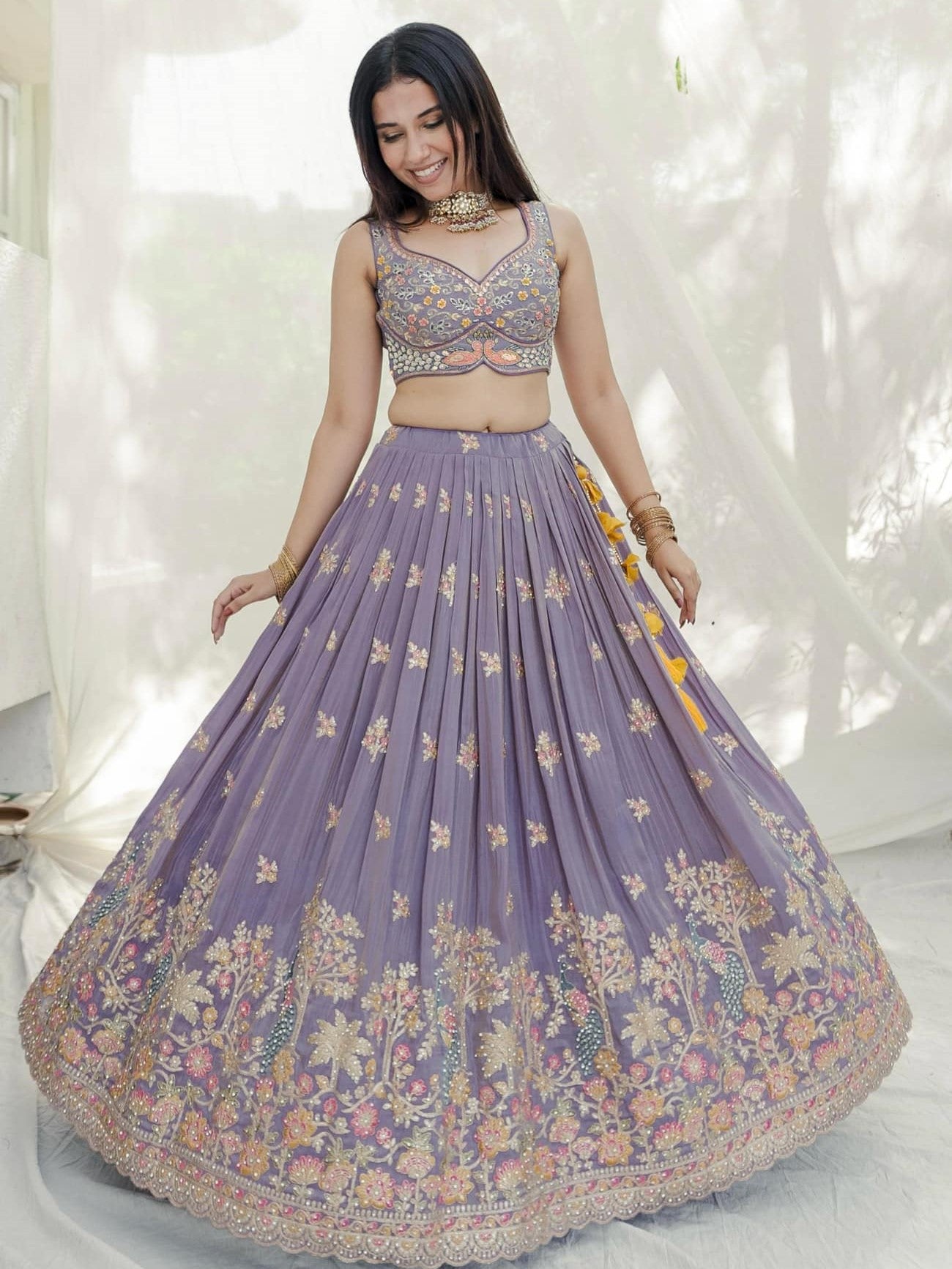 Nyasa Lahenga Choli - Roop Darshan