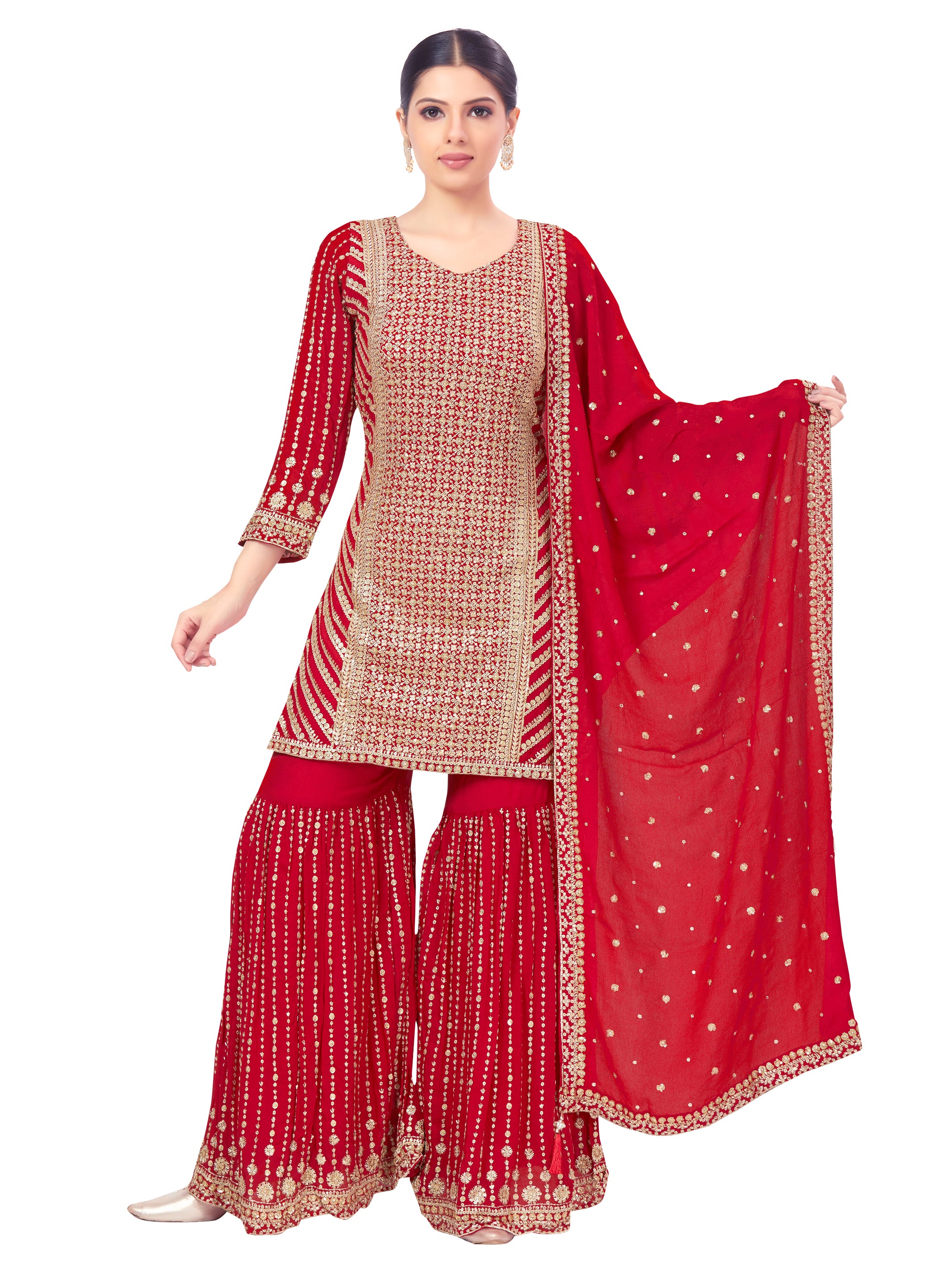 Anokhi Sharara Suit - Roop Darshan