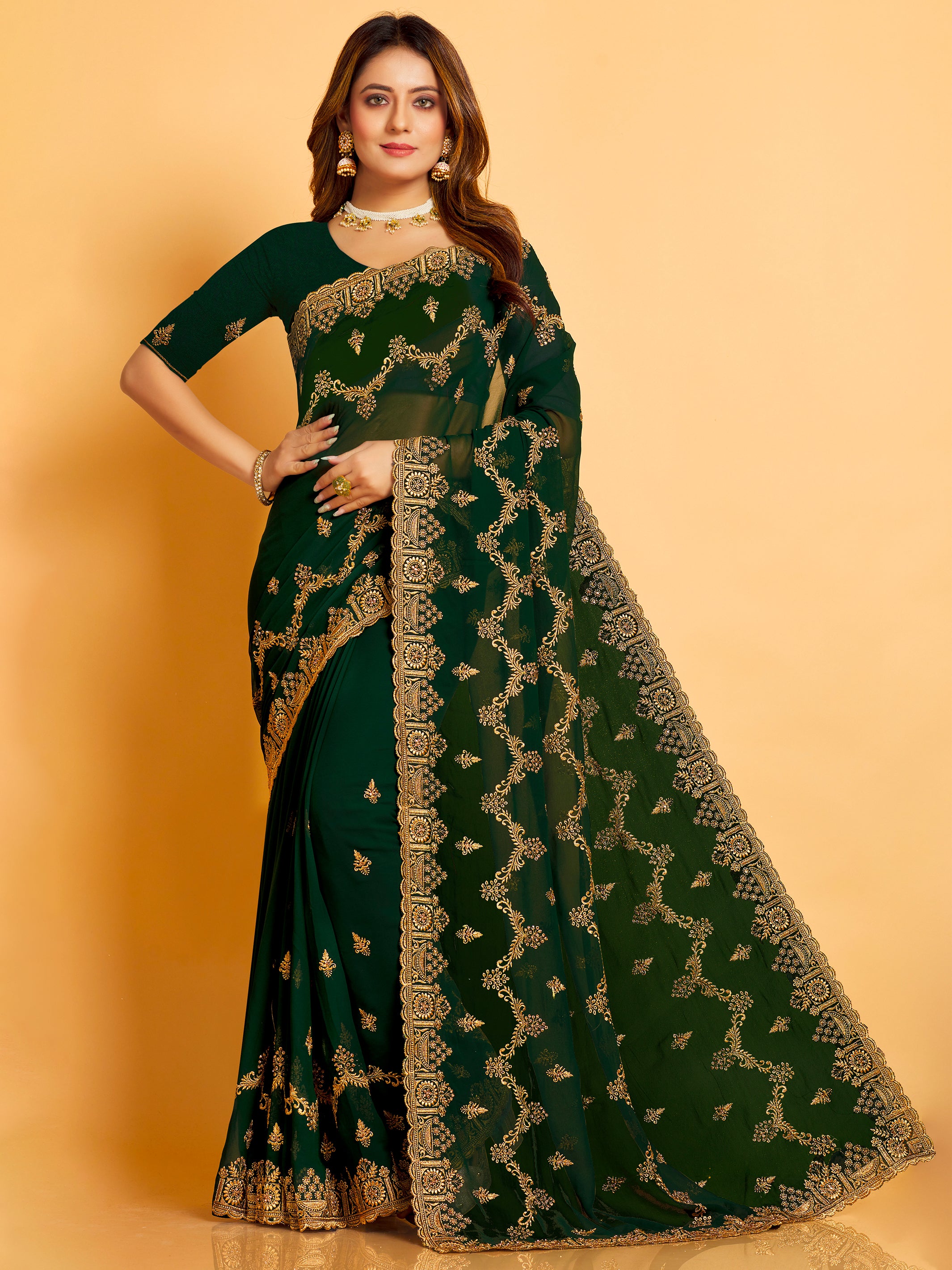 Kanvi Saree - Roop Darshan