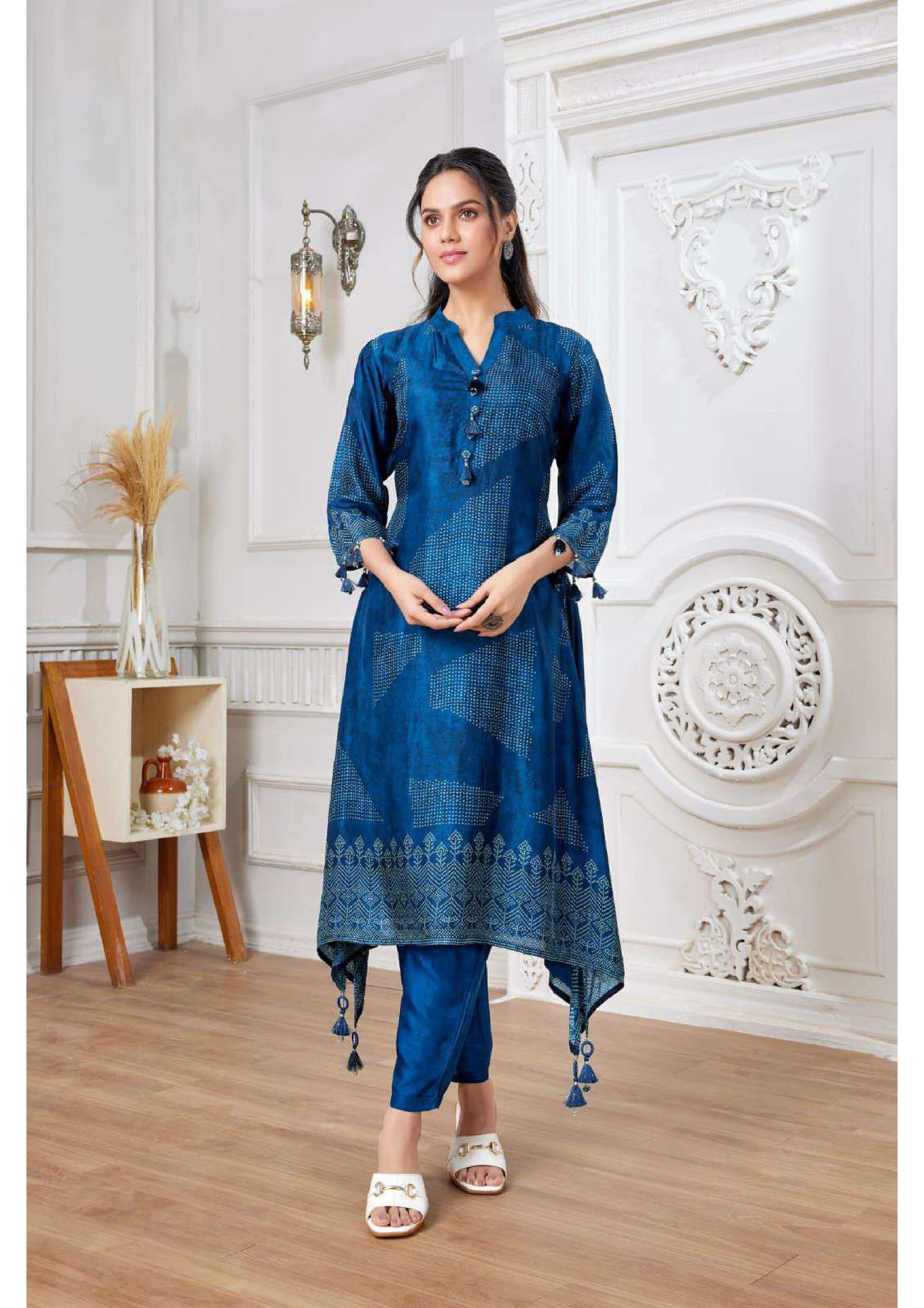 Nyasa Kurti With Pant - Roop Darshan