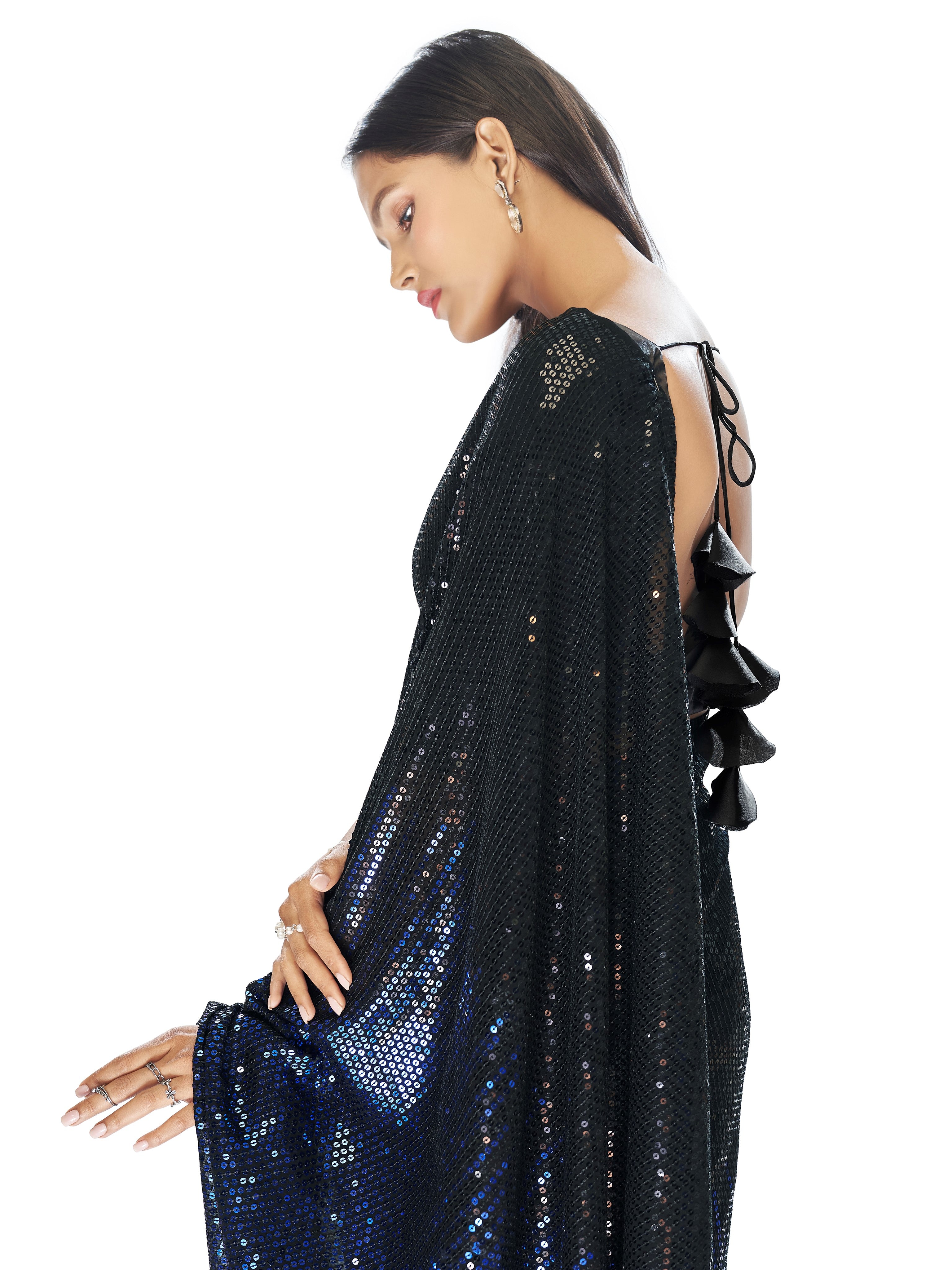 Saara Sequin Saree - Roop Darshan