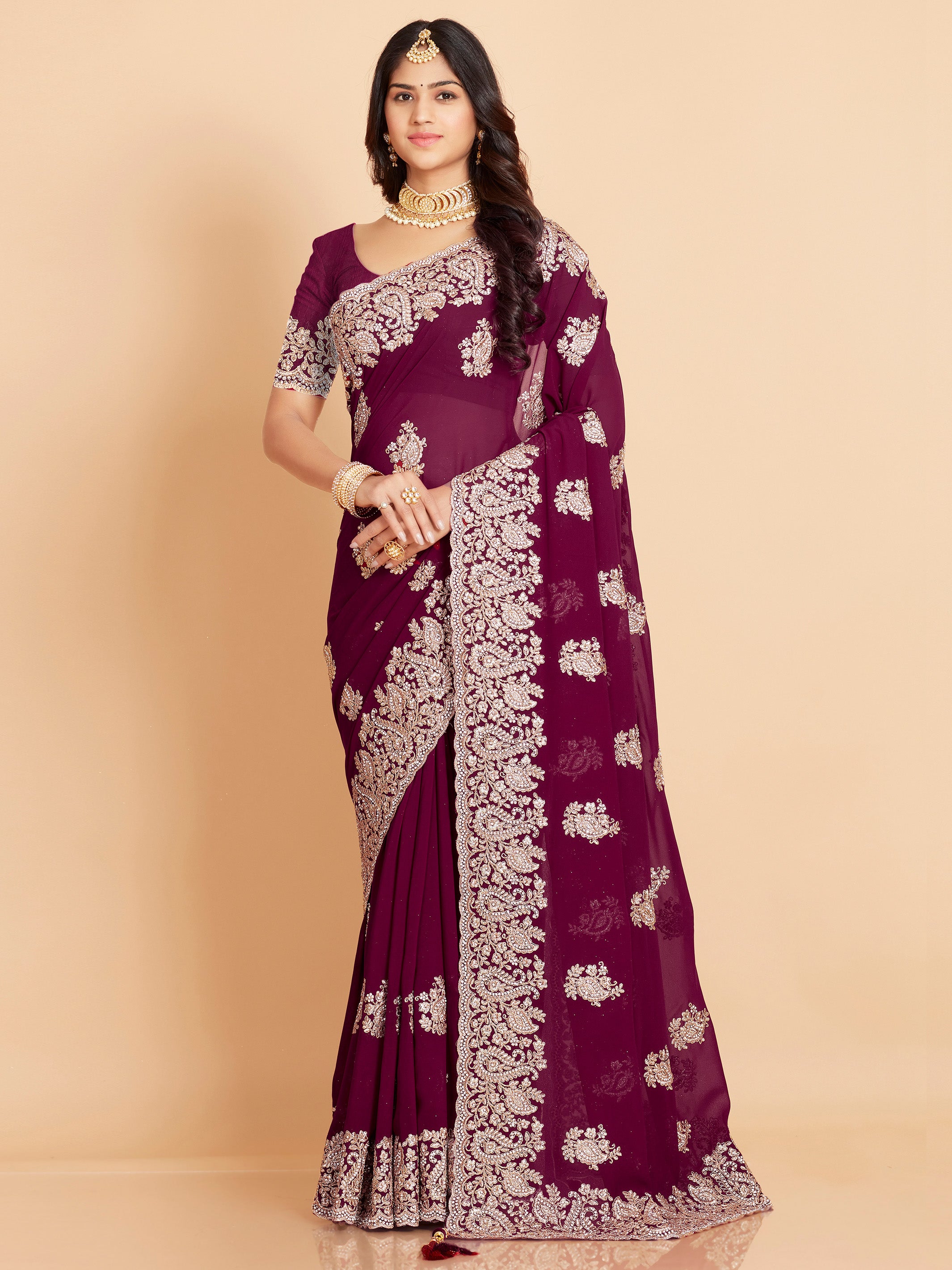 Harneez Saree - Roop Darshan
