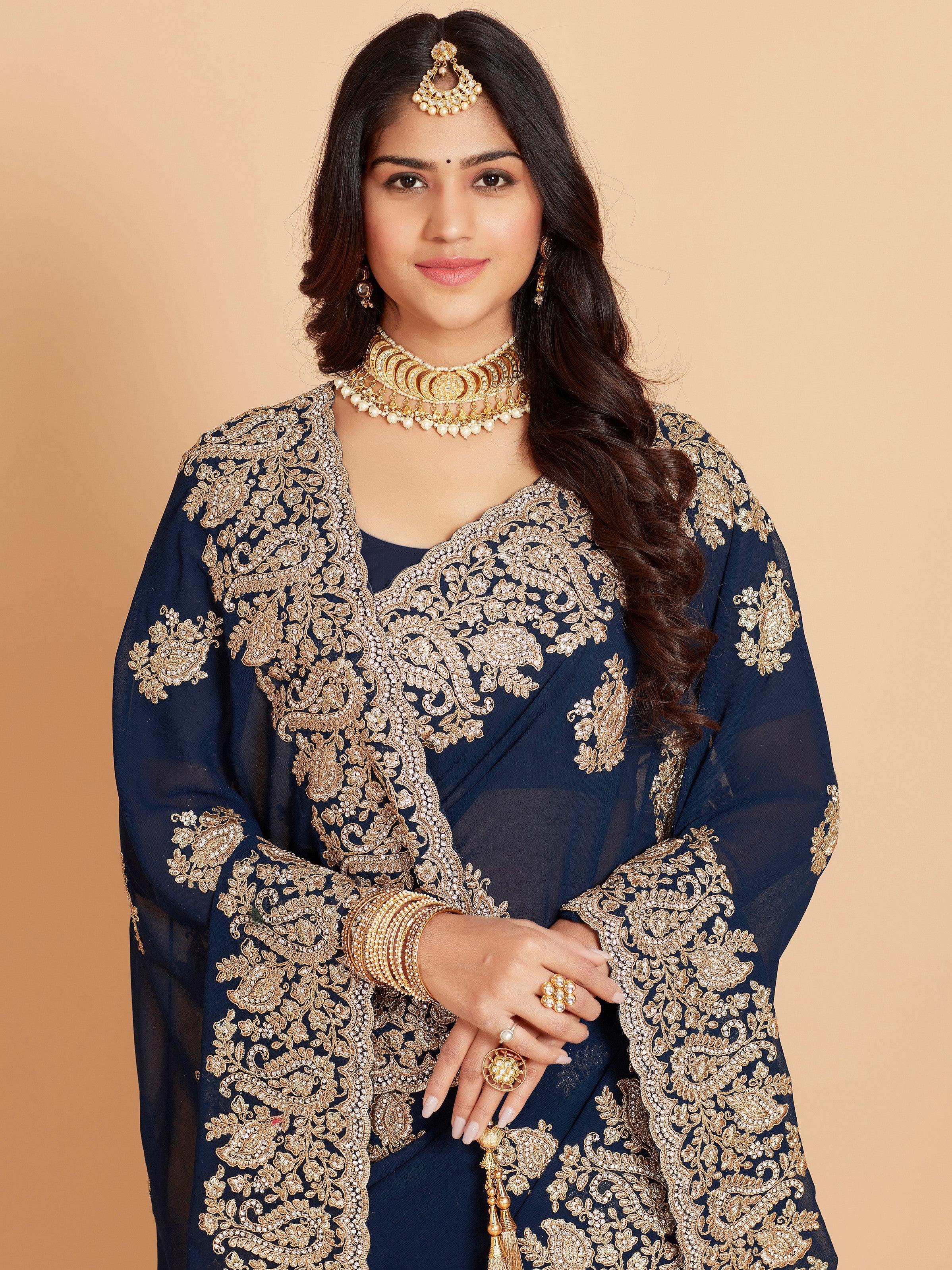 Harneez Saree - Roop Darshan