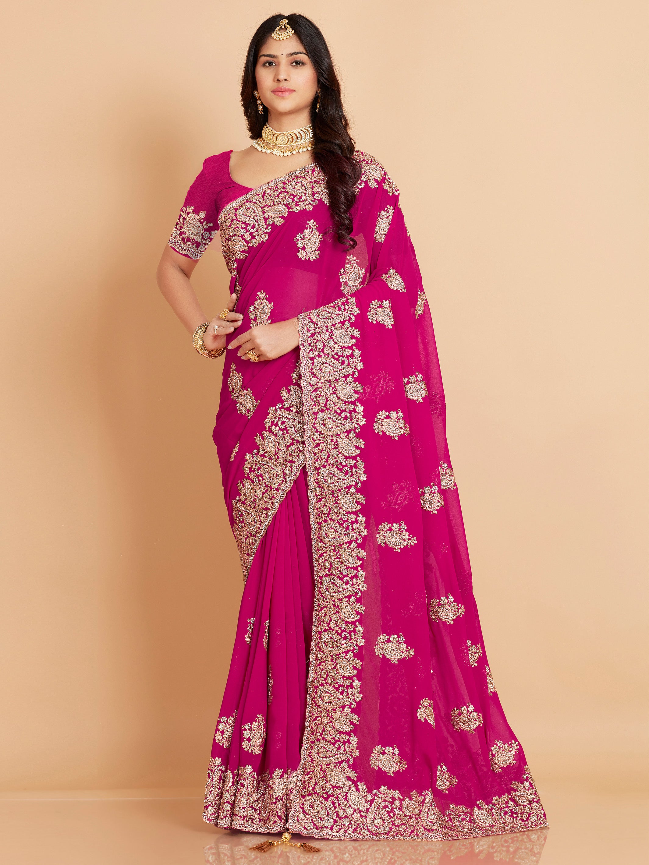 Harneez Saree - Roop Darshan