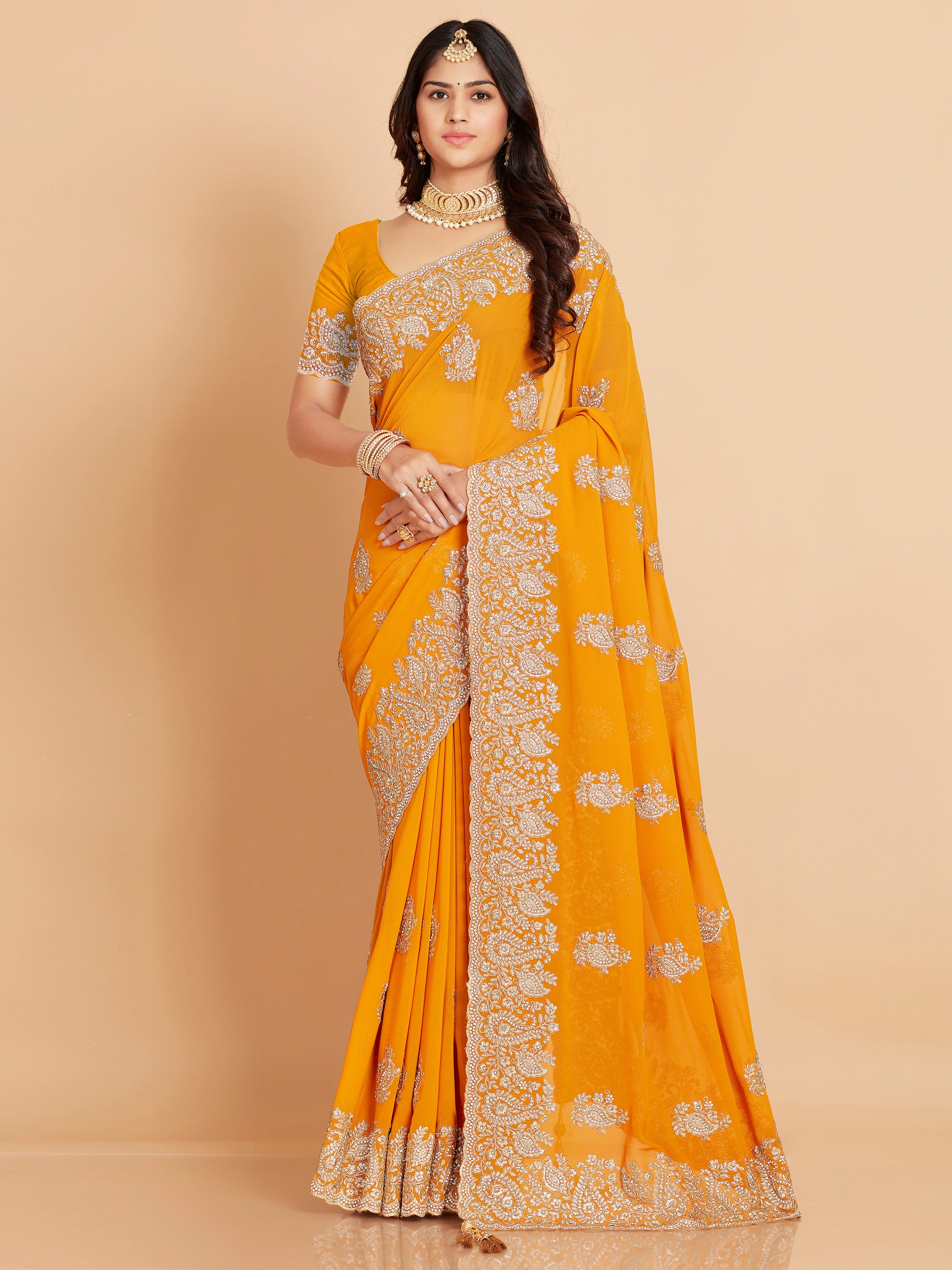Harneez Saree - Roop Darshan
