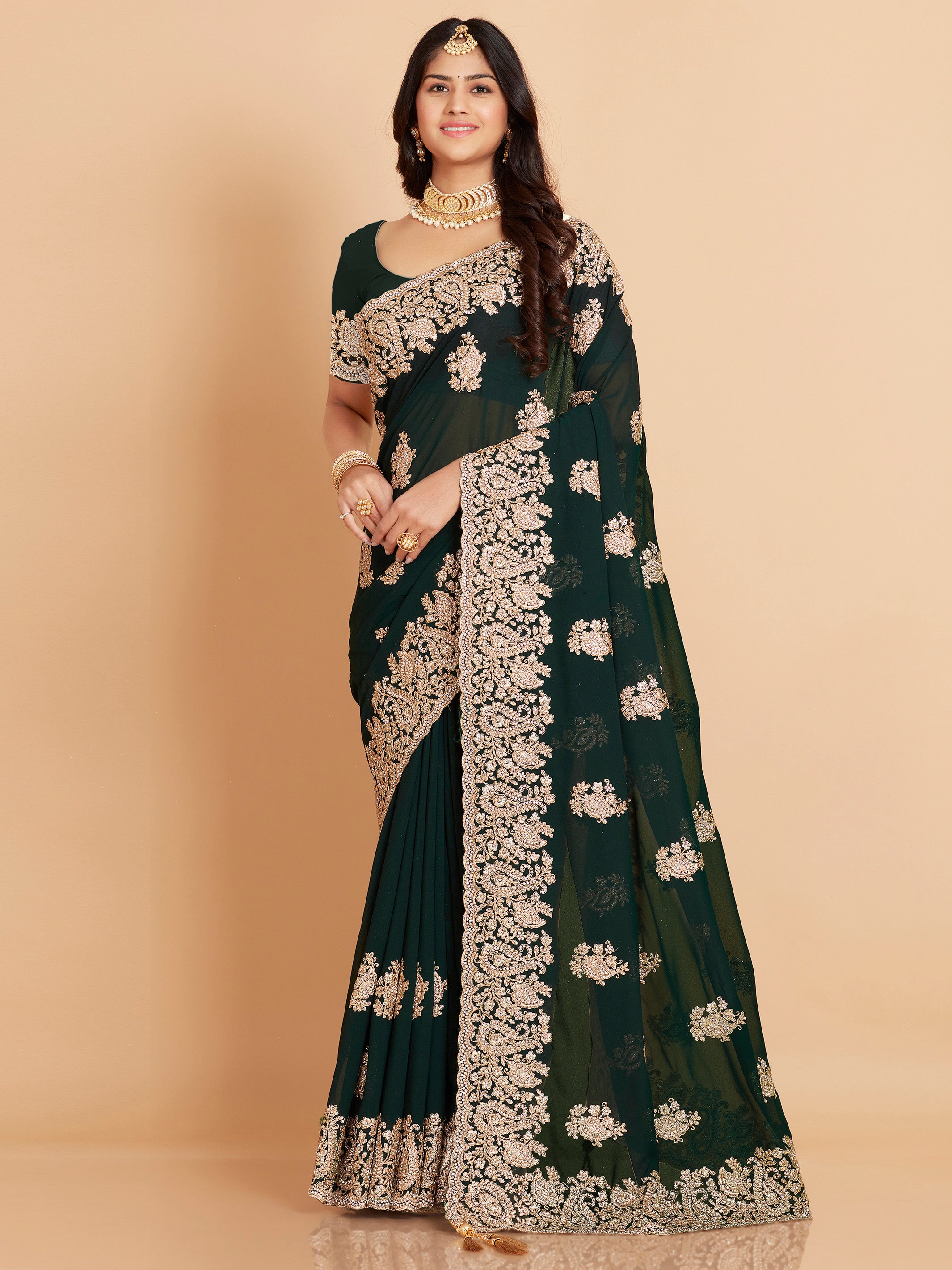 Harneez Saree - Roop Darshan