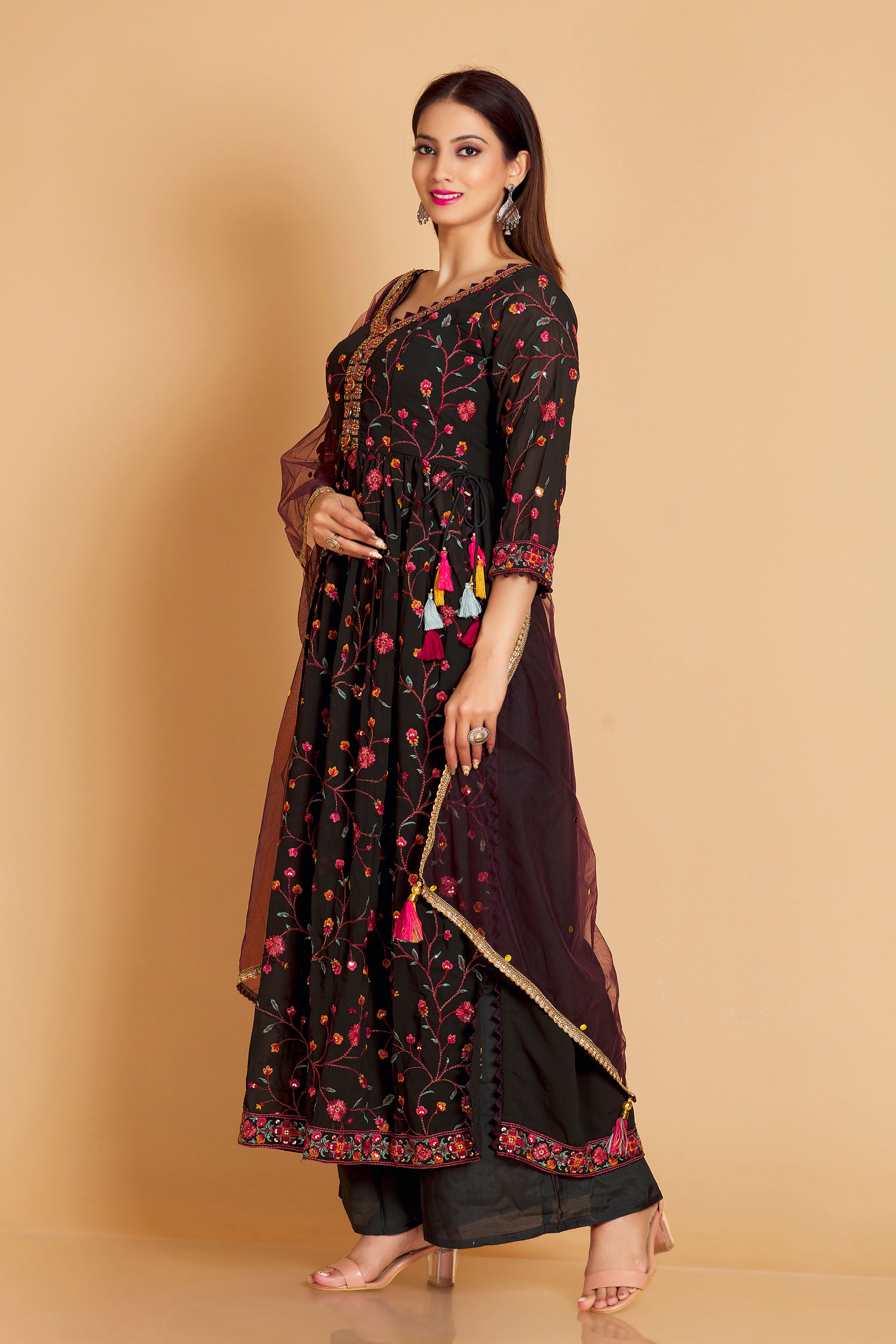 Medini Palazoo Suit - Roop Darshan