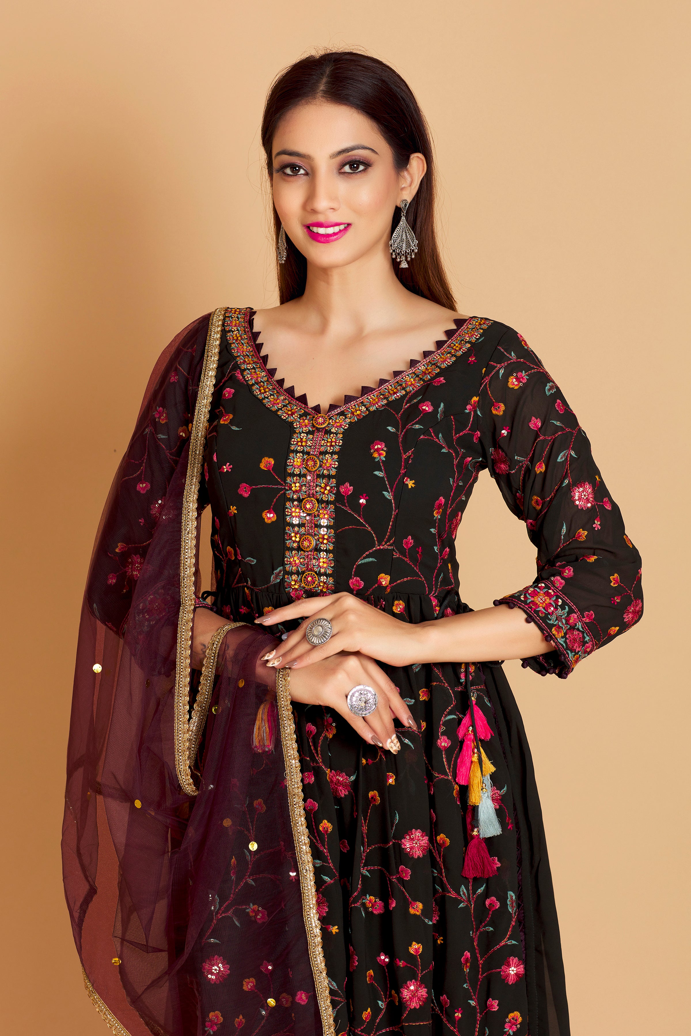 Medini Palazoo Suit - Roop Darshan