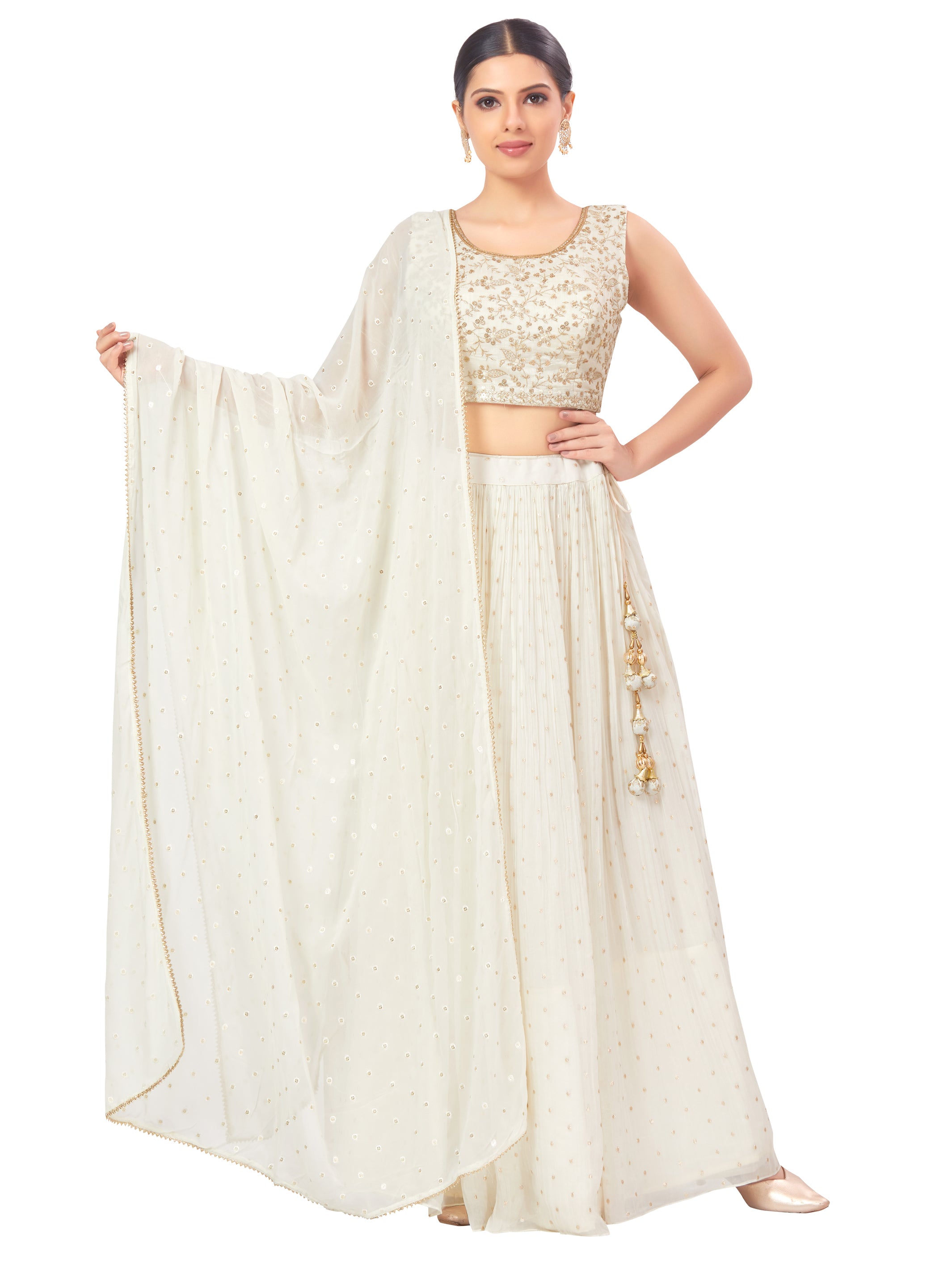 ANKITHA SILK TIKI EMBWK CLD S/L(S) 34X44 - Roop Darshan