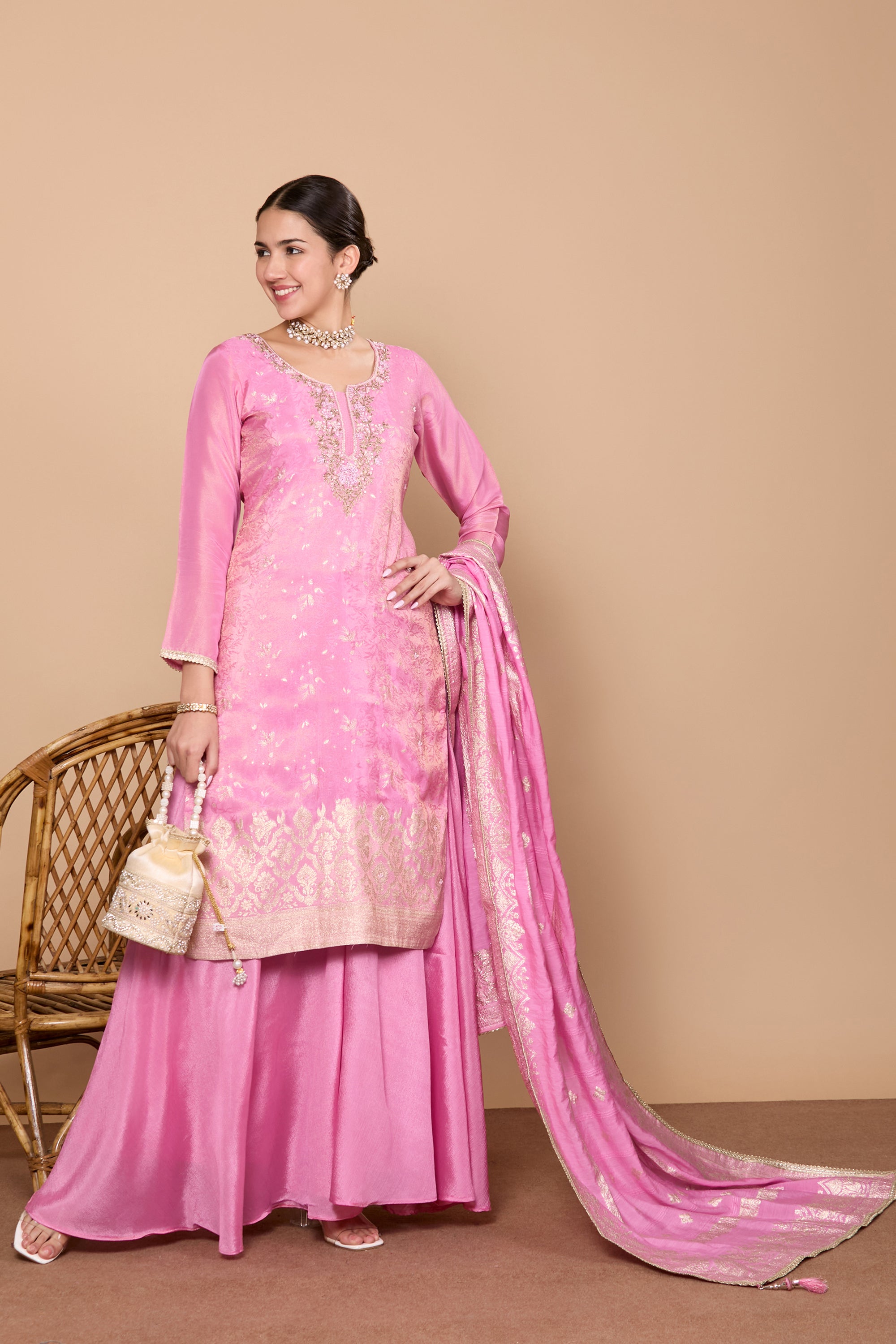 Reva Palazzo Suit - Roop Darshan